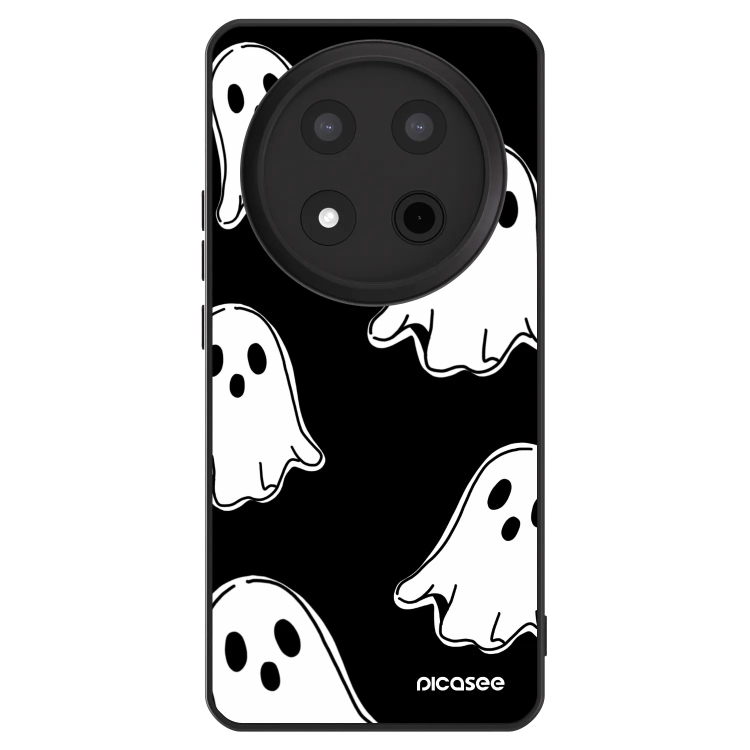Picasee ULTIMATE CASE Honor Magic7 Lite 5G - készülékre - Black ghosts