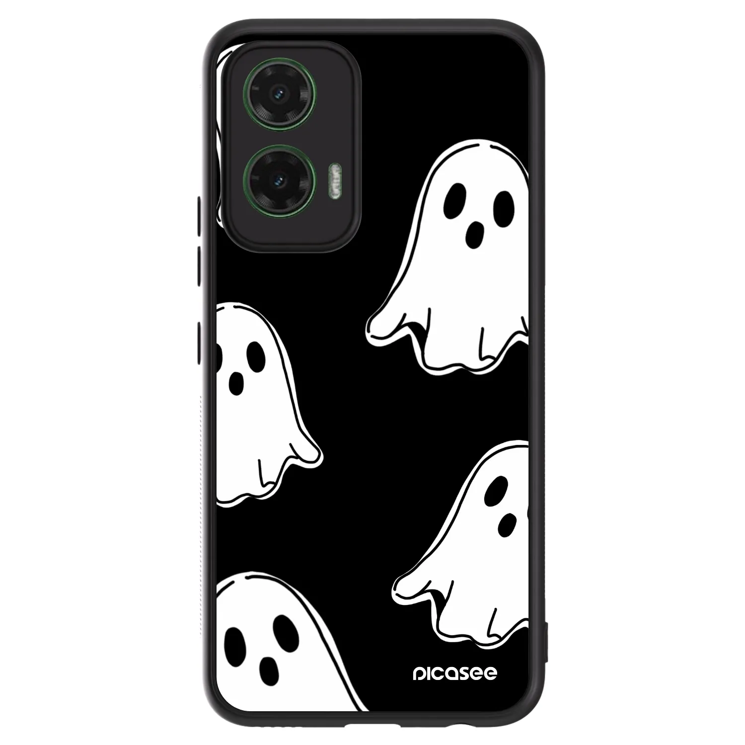 Picasee ULTIMATE CASE Motorola Moto G35 5G - készülékre - Black ghosts