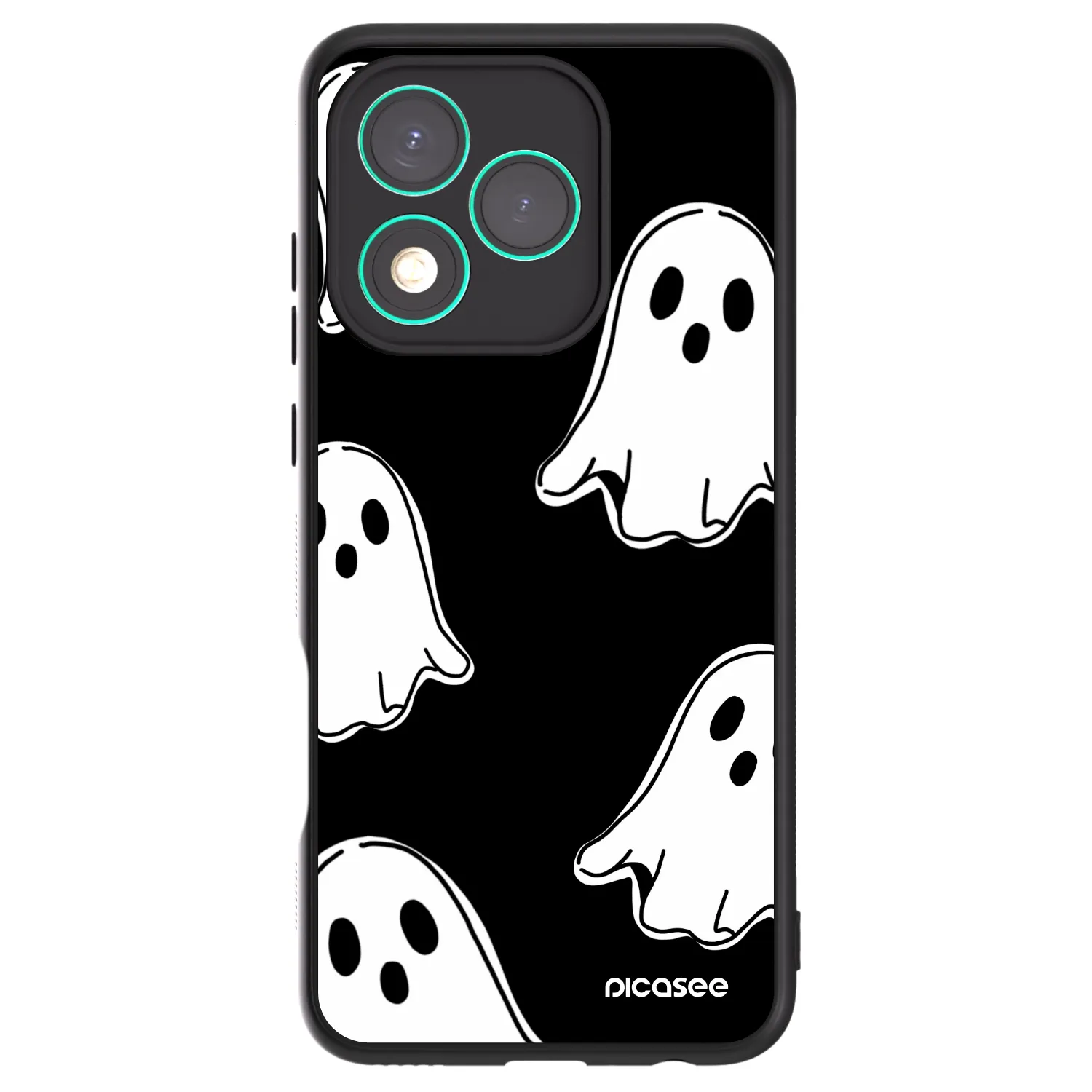 Picasee ULTIMATE CASE Honor 400 Lite 5G - készülékre - Black ghosts
