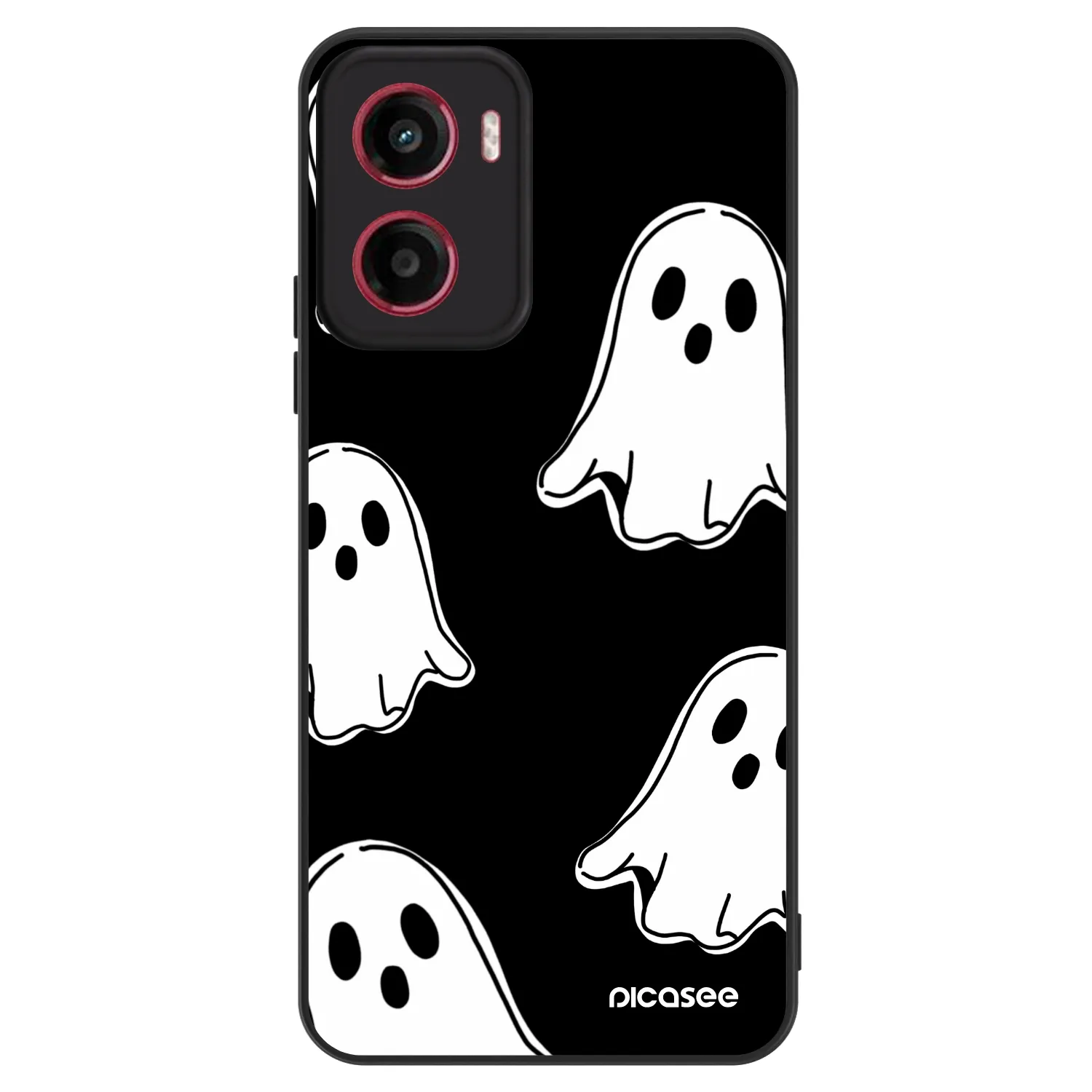 Picasee ULTIMATE CASE Motorola Moto G05 - készülékre - Black ghosts