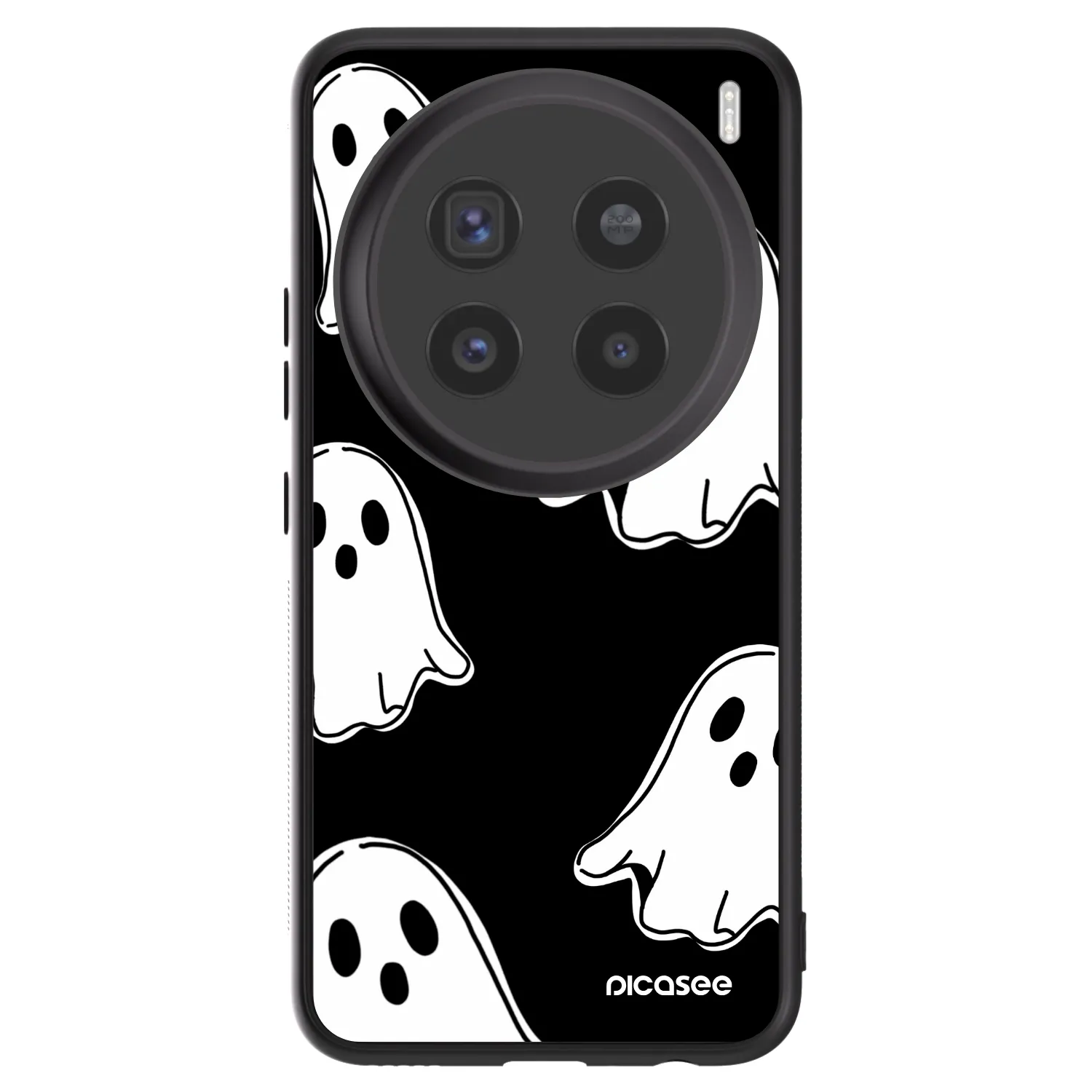 Picasee ULTIMATE CASE Vivo X200 Pro - készülékre - Black ghosts