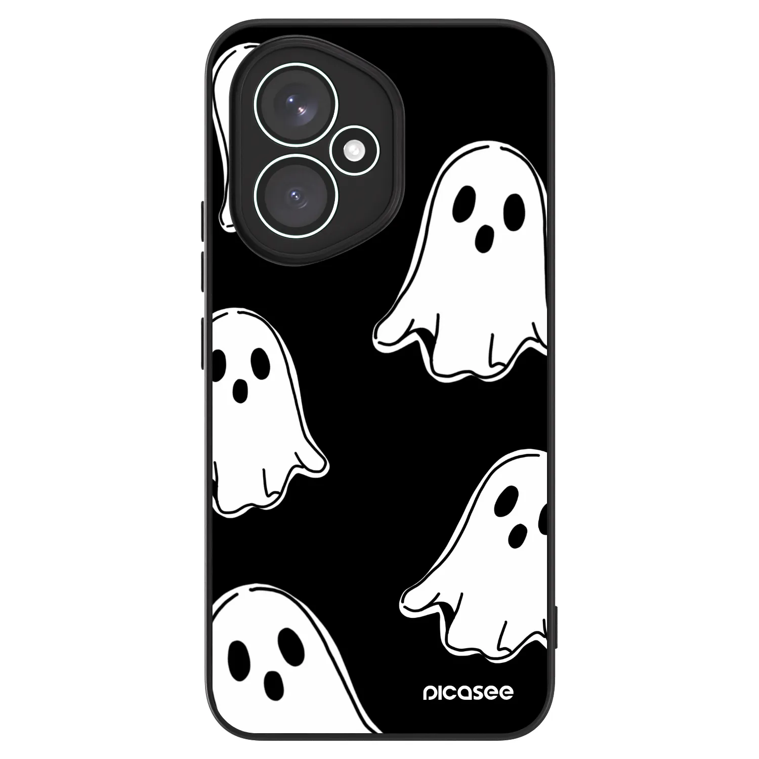 Picasee ULTIMATE CASE Honor 400 5G - készülékre - Black ghosts