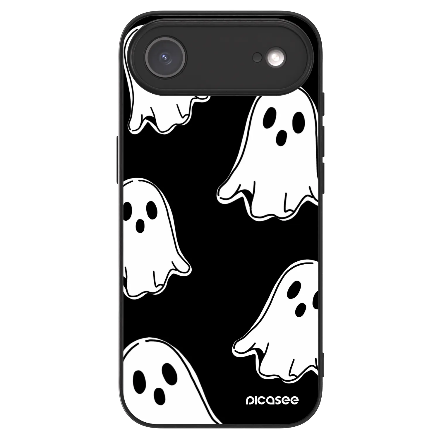 Picasee ULTIMATE CASE Apple iPhone Air - készülékre - Black ghosts