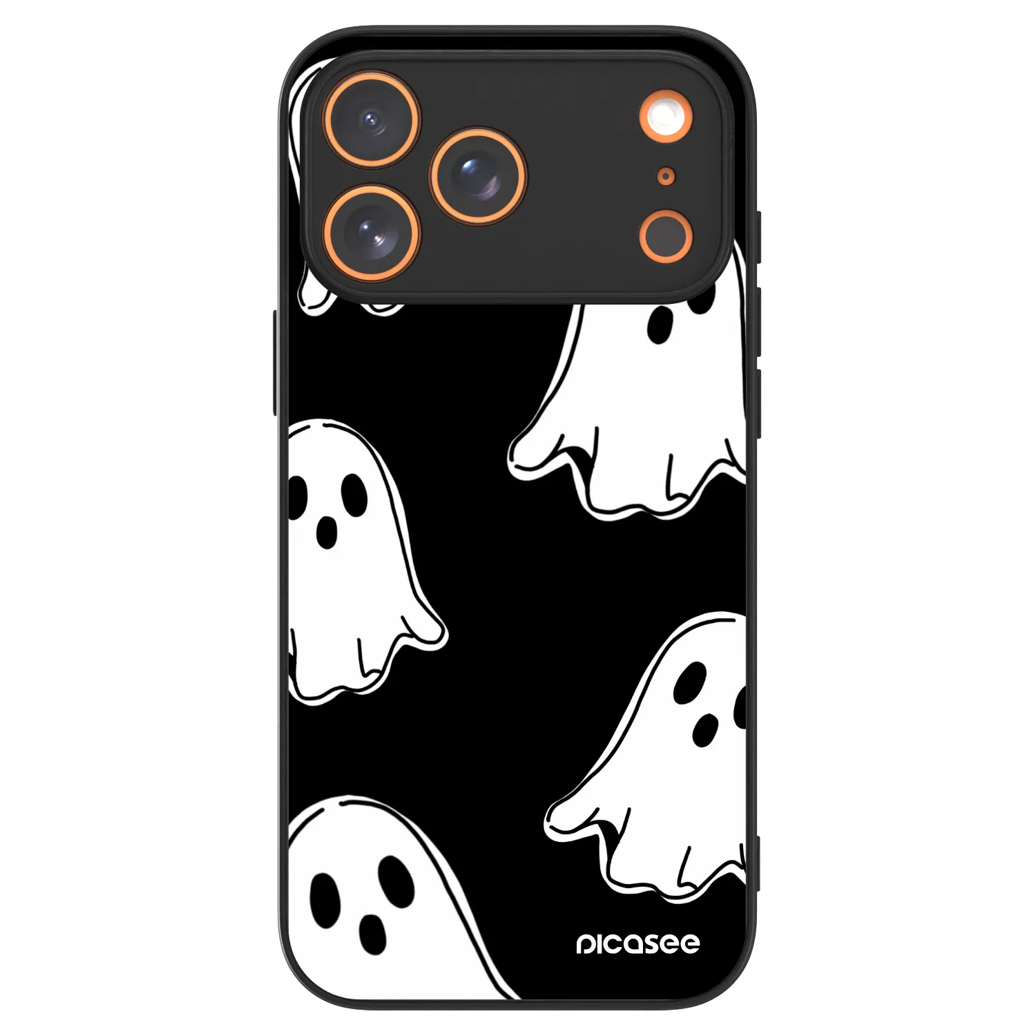 Picasee ULTIMATE CASE Apple iPhone 17 Pro Max - készülékre - Black ghosts