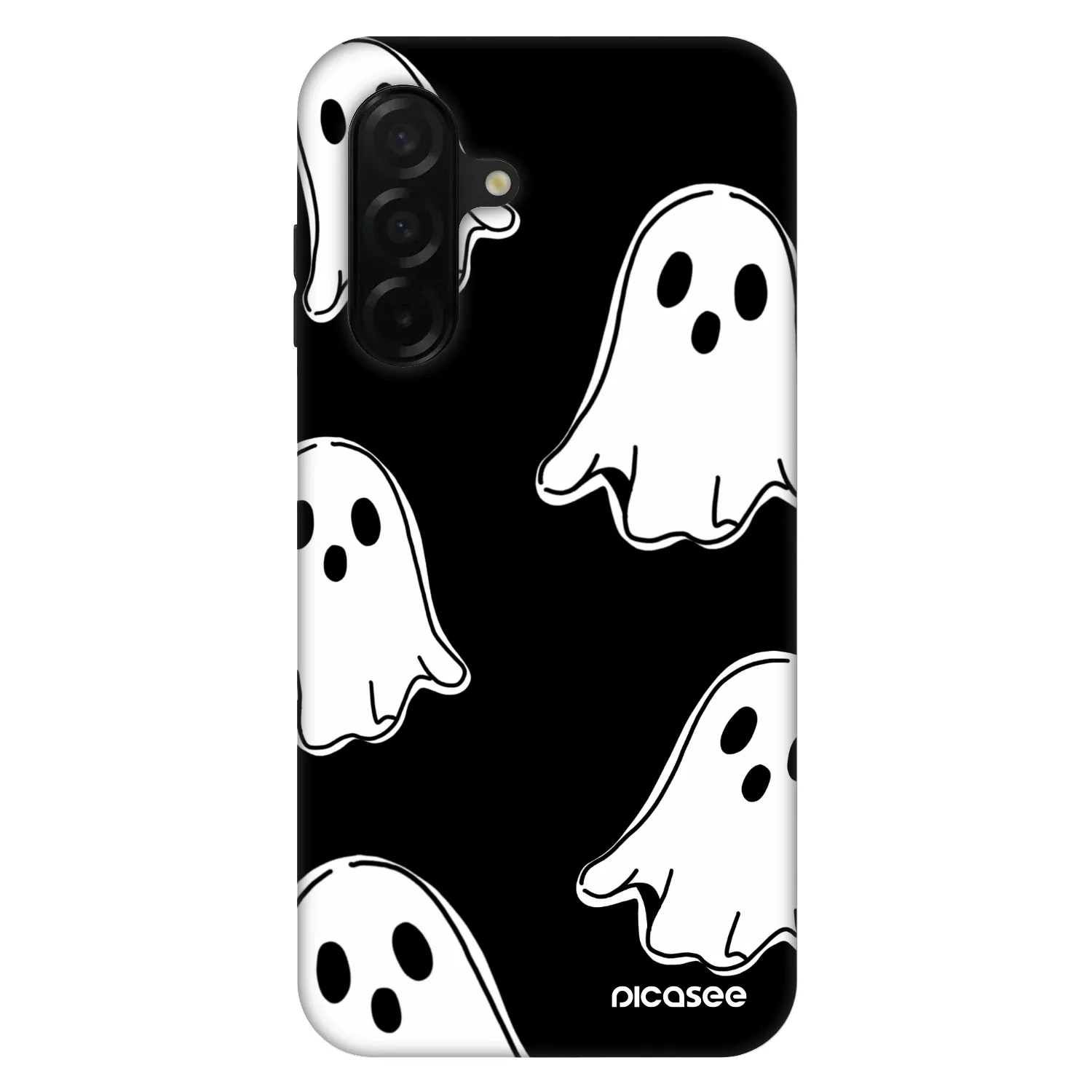Picasee Fashion Case Samsung Galaxy A26 5G A266B - Black ghosts