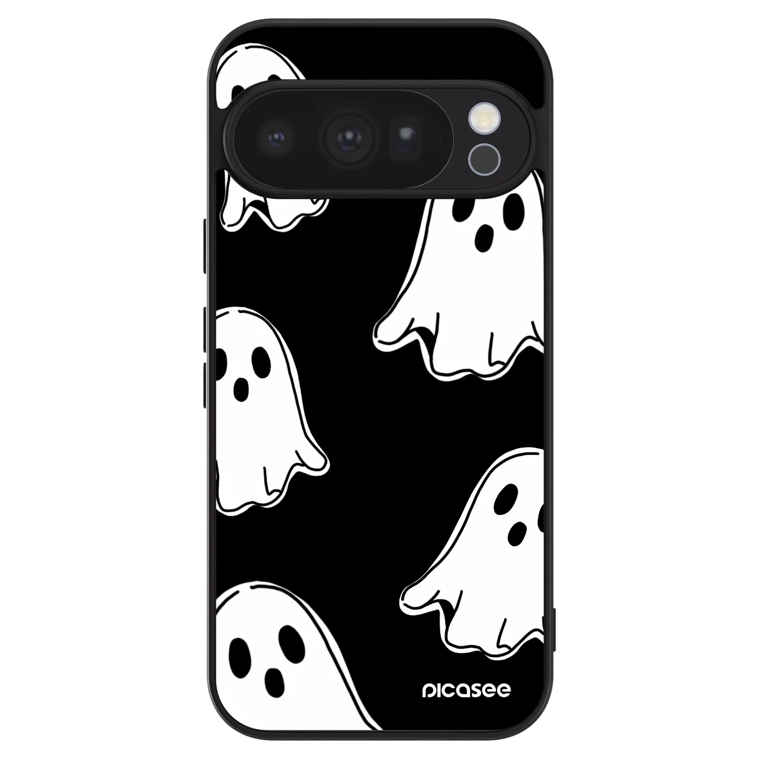 Picasee ULTIMATE CASE Google Pixel 10 Pro - készülékre - Black ghosts