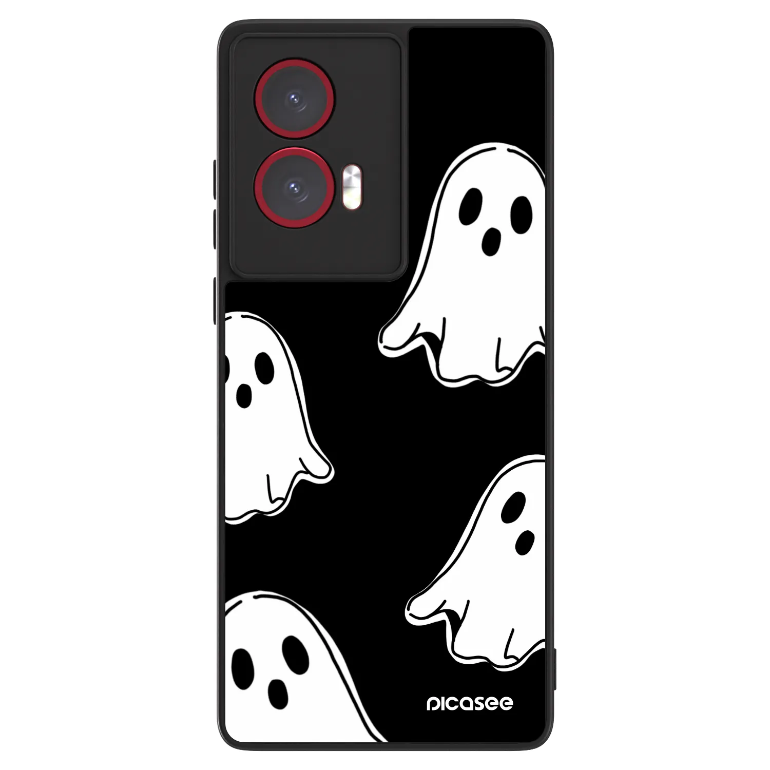 Picasee ULTIMATE CASE Motorola Edge 50 Fusion - készülékre - Black ghosts