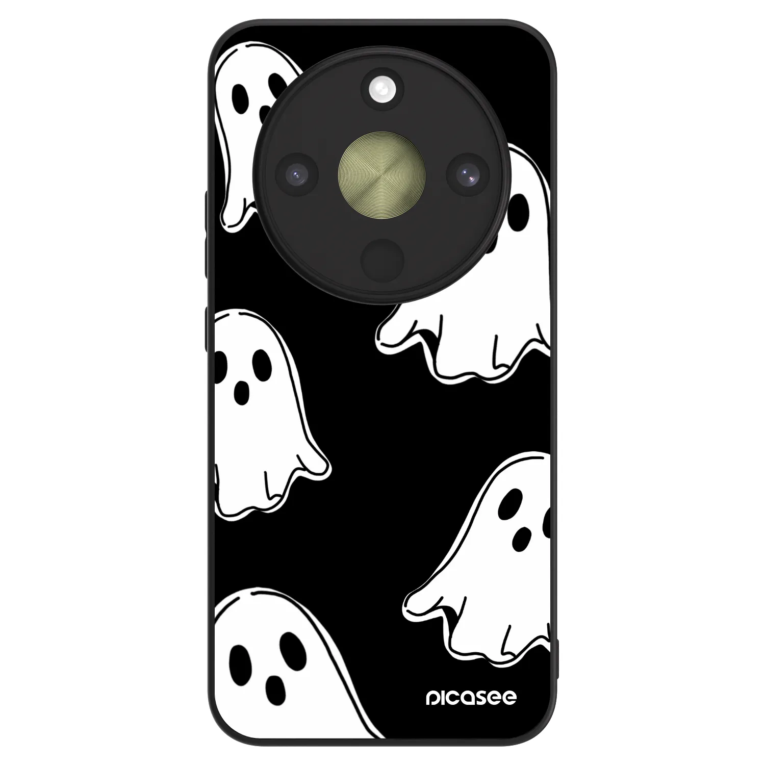 Picasee ULTIMATE CASE Honor Magic8 Lite 5G - készülékre - Black ghosts