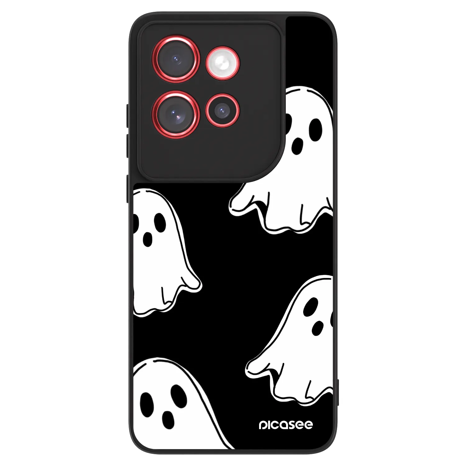 Picasee ULTIMATE CASE Motorola Edge 60 Neo 5G - készülékre - Black ghosts