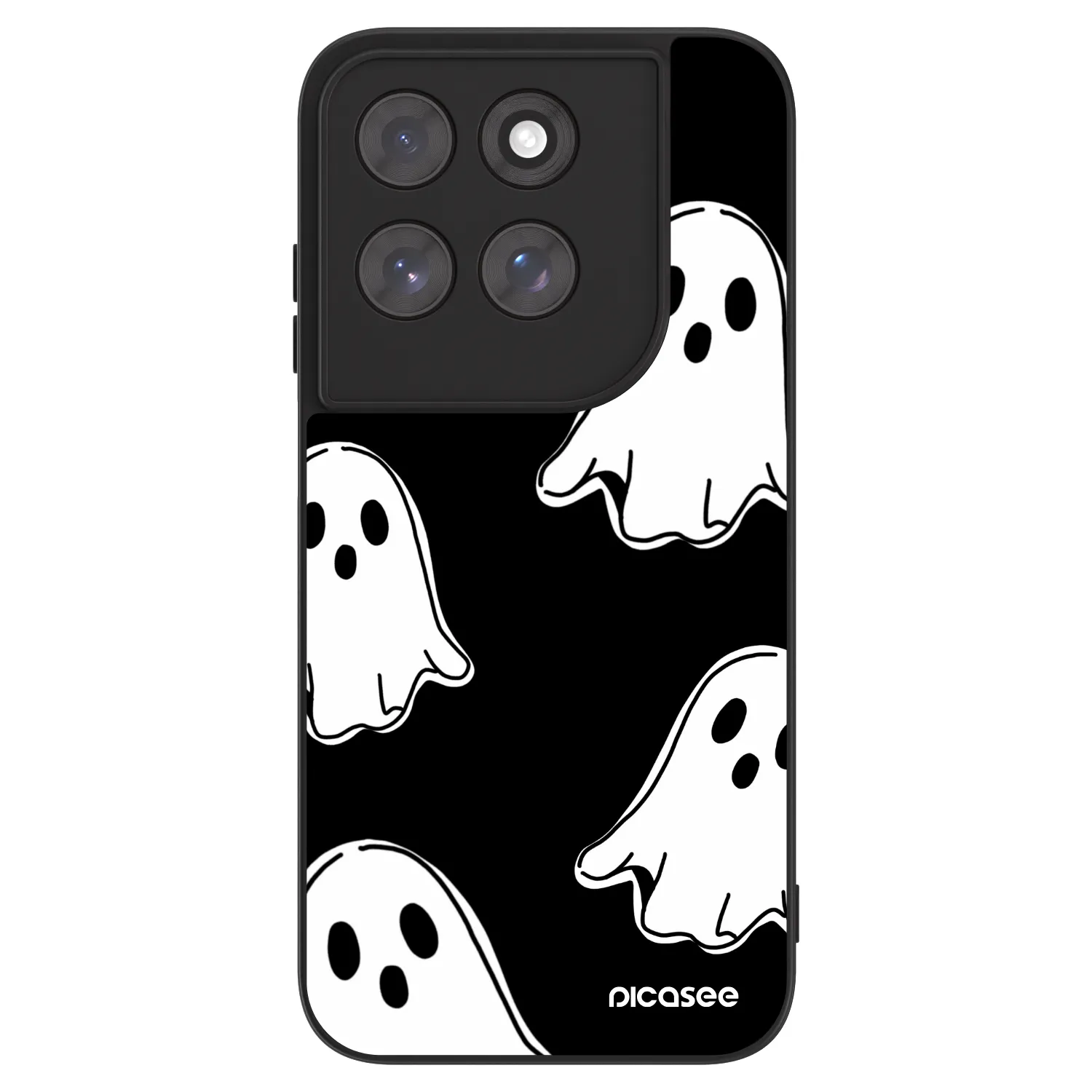 Picasee ULTIMATE CASE Motorola Moto G77 - készülékre - Black ghosts