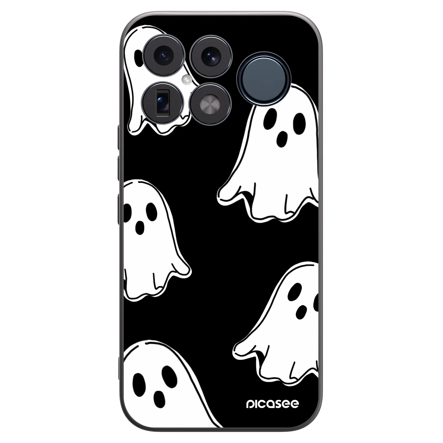 Picasee fekete szilikon tok az alábbi mobiltelefonokra Xiaomi Poco F8 Ultra - Black ghosts