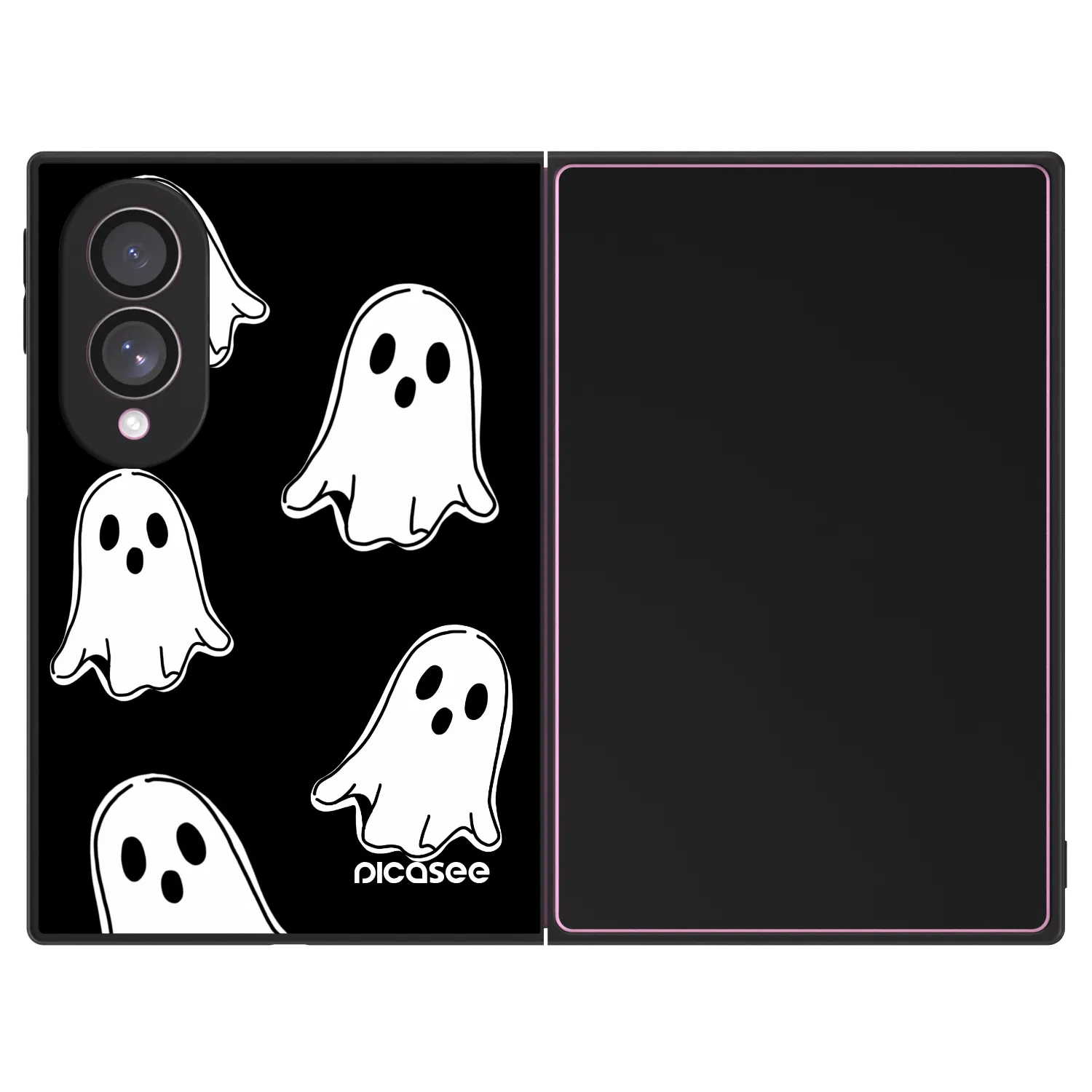 Picasee ULTIMATE CASE Samsung Galaxy Z Fold8 5G - készülékre - Black ghosts