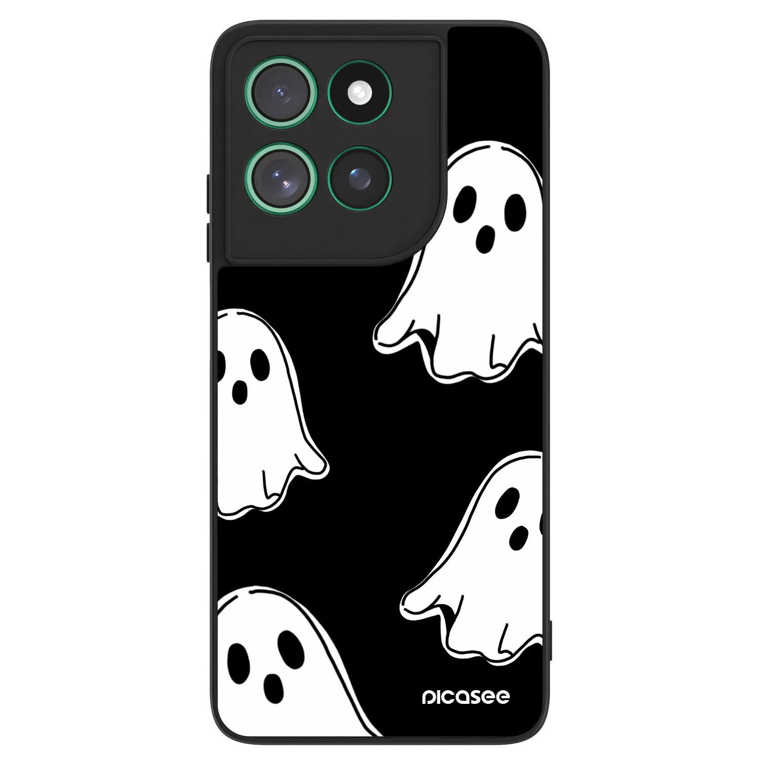 Picasee ULTIMATE CASE Motorola Moto G57 Power - készülékre - Black ghosts
