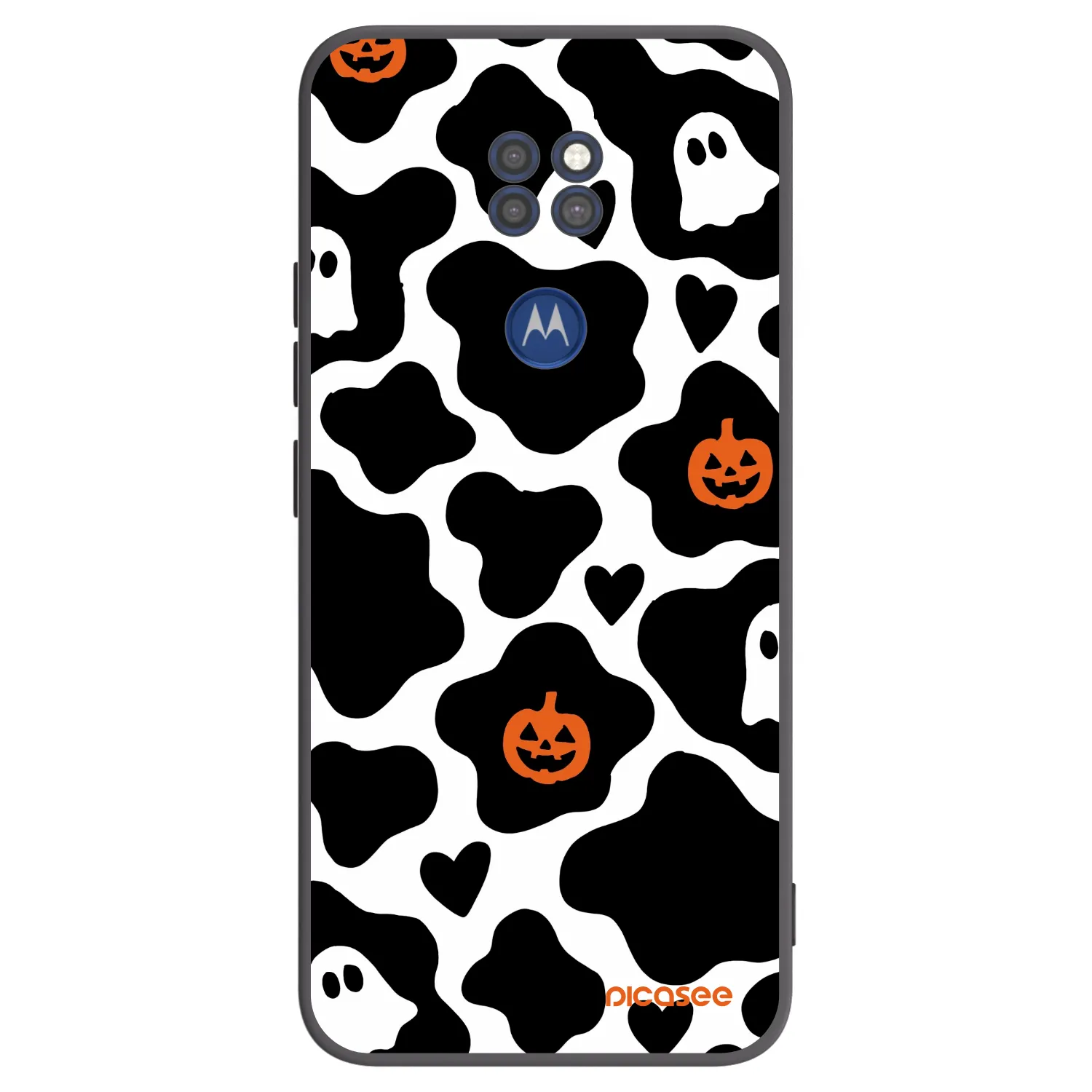 Picasee fekete szilikon tok az alábbi mobiltelefonokra Motorola Moto G9 Play - Boow