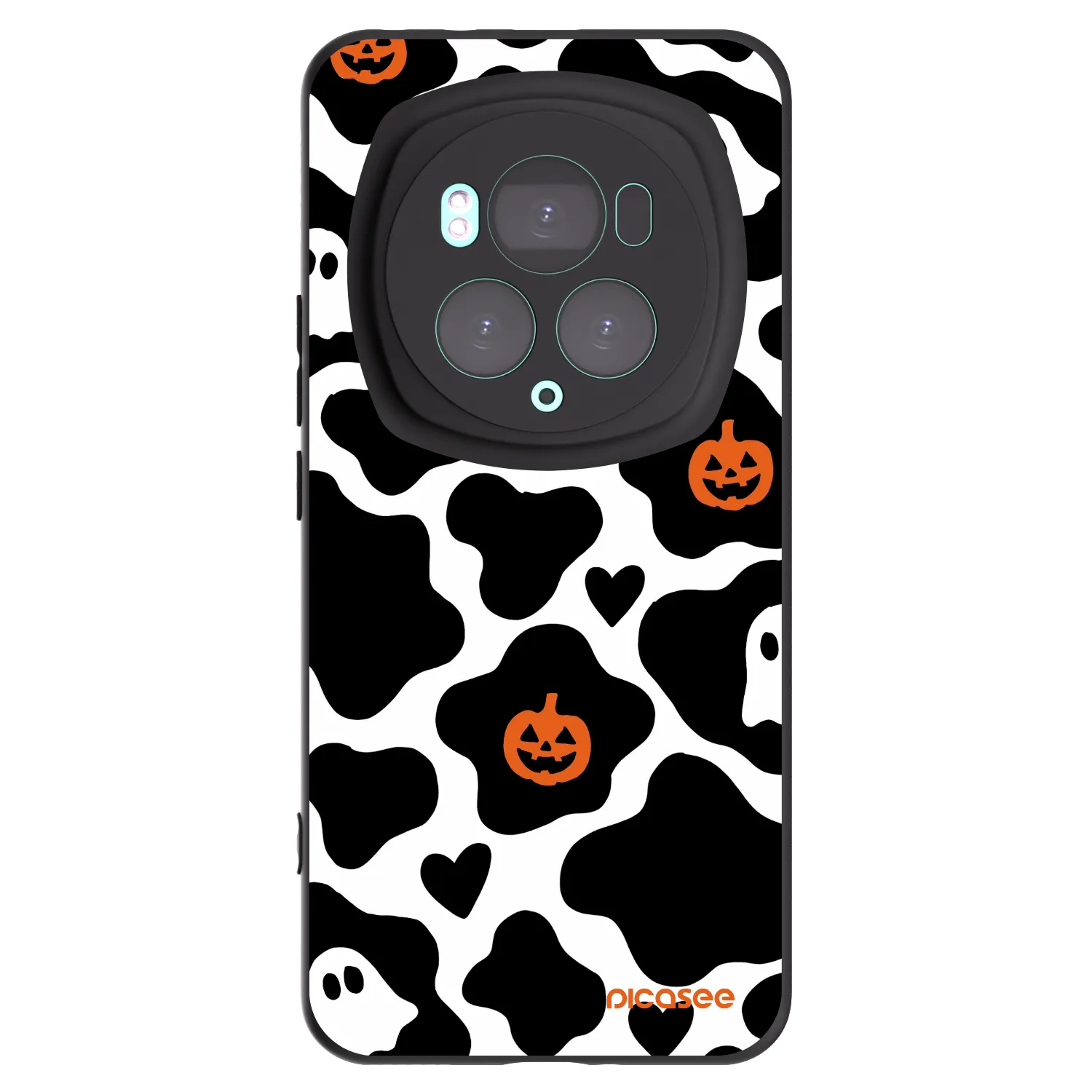 Picasee fekete szilikon tok az alábbi mobiltelefonokra Honor Magic6 Pro - Boow