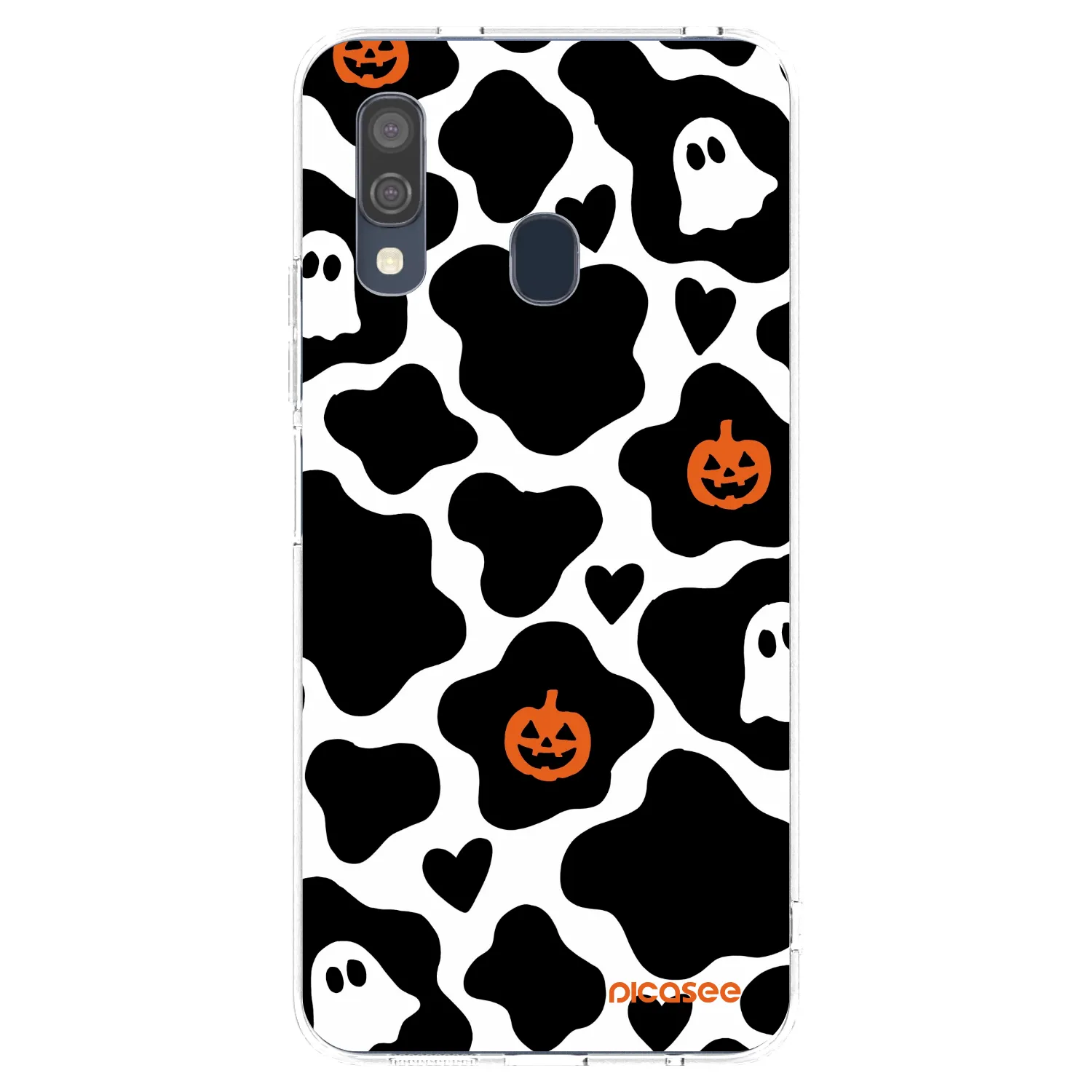 Picasee átlátszó szilikon tok az alábbi mobiltelefonokra Samsung Galaxy A40 A405F - Boow