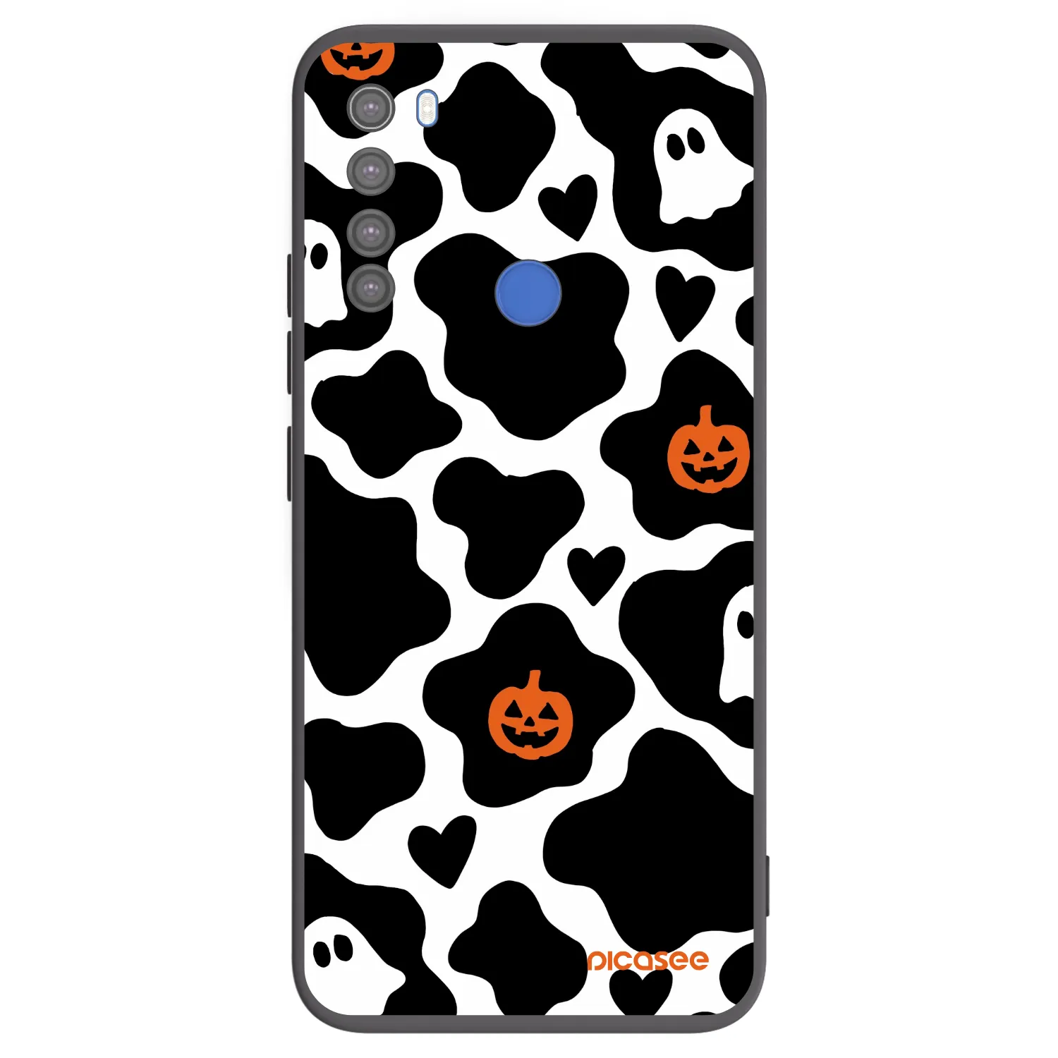 Picasee fekete szilikon tok az alábbi mobiltelefonokra Xiaomi Redmi Note 8T - Boow