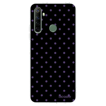Picasee átlátszó szilikon tok az alábbi mobiltelefonokra Realme 6i - Flickers