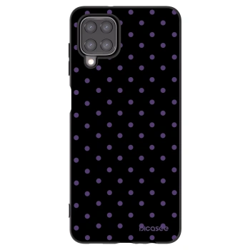 Picasee fekete szilikon tok az alábbi mobiltelefonokra Samsung Galaxy M12 M127F - Flickers