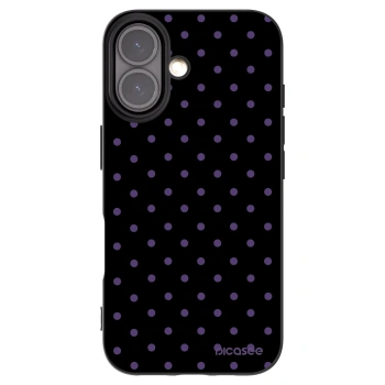 Picasee fekete szilikon tok az alábbi mobiltelefonokra Apple iPhone 16 - Flickers