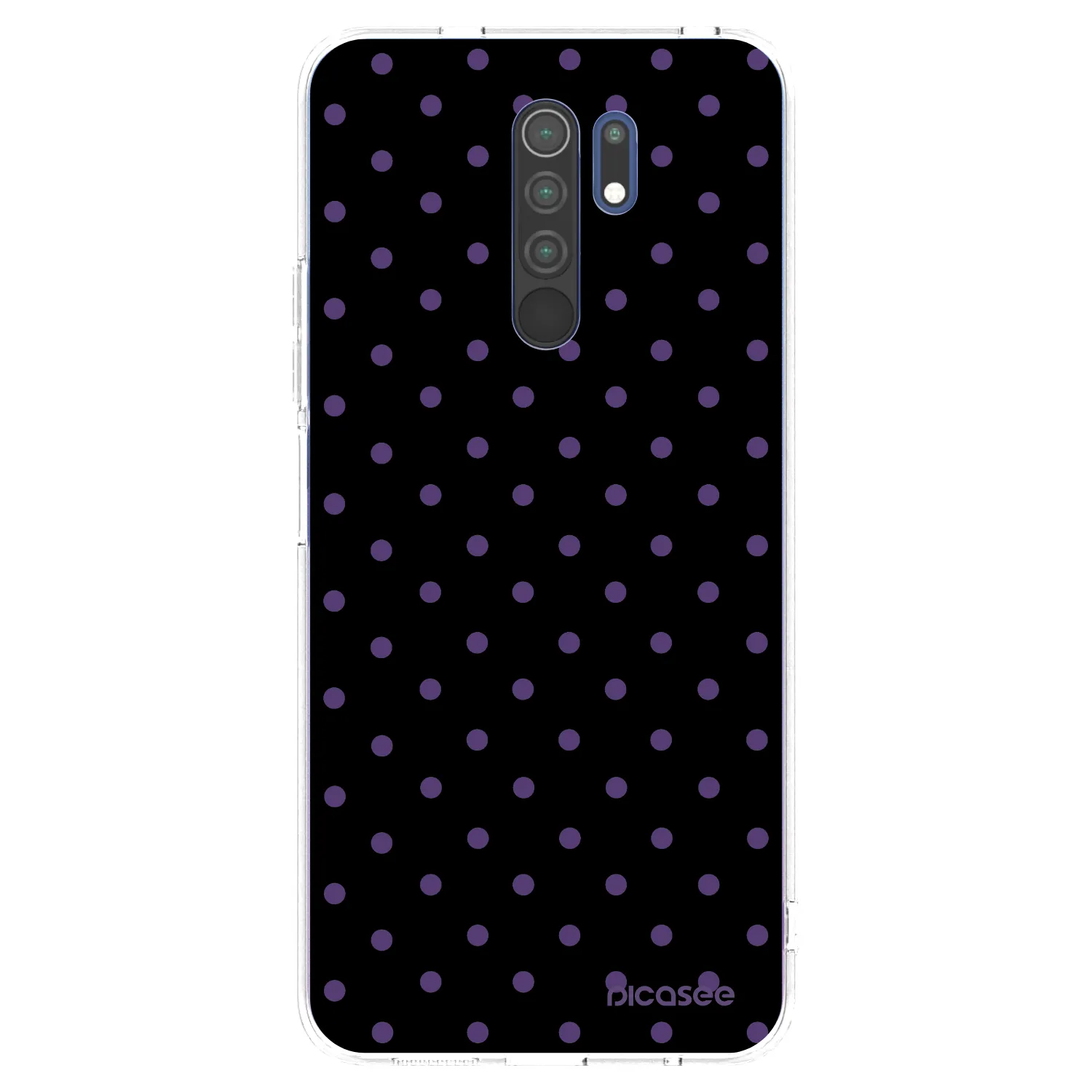 Picasee átlátszó szilikon tok az alábbi mobiltelefonokra Xiaomi Redmi 9 - Flickers