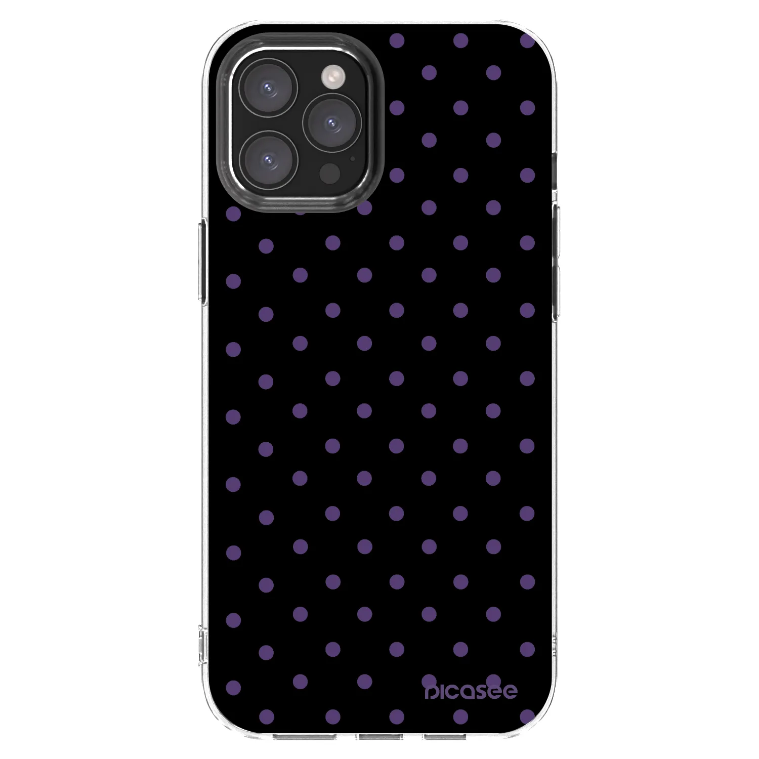 Picasee átlátszó szilikon tok az alábbi mobiltelefonokra Apple iPhone 12 Pro Max - Flickers