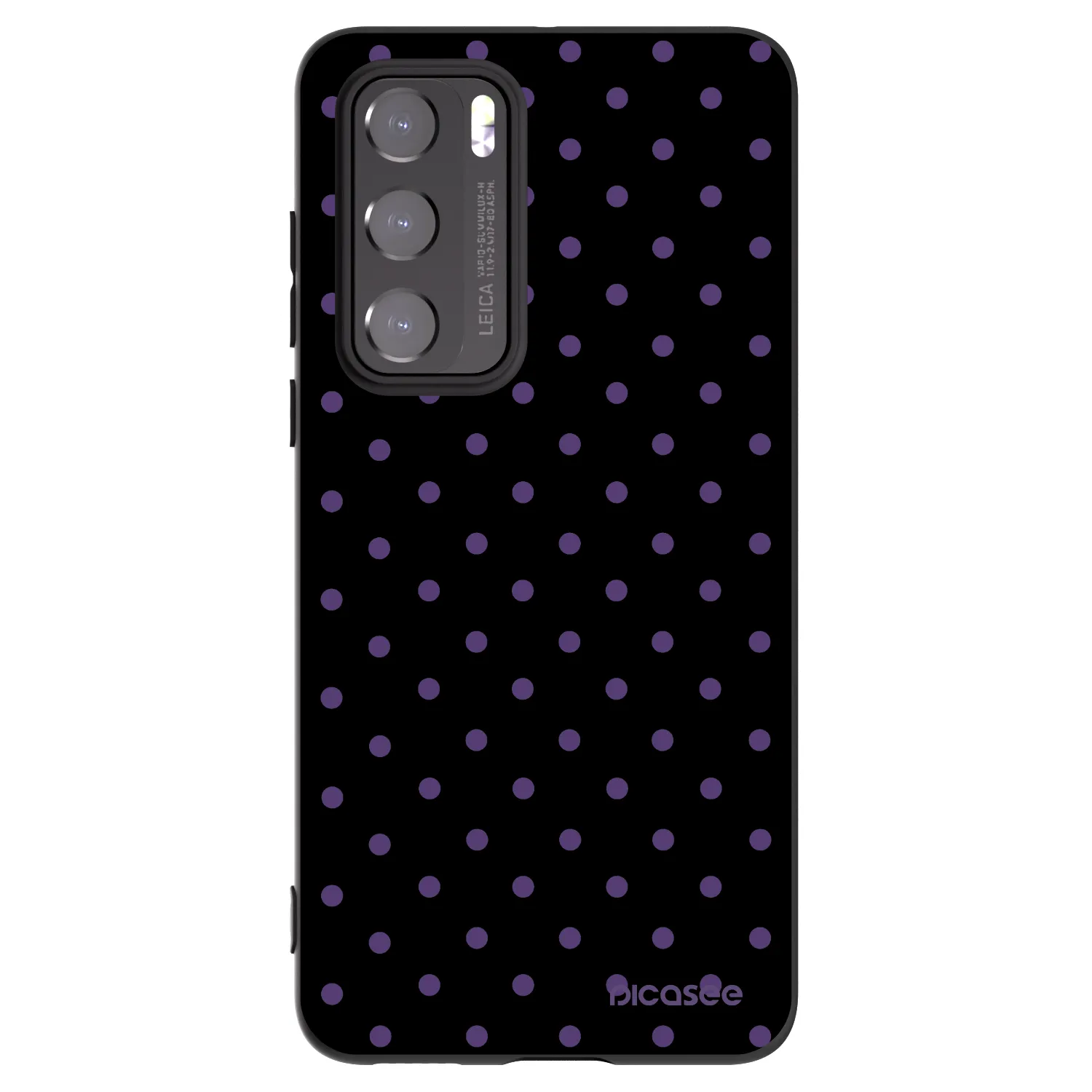 Picasee fekete szilikon tok az alábbi mobiltelefonokra Huawei P40 - Flickers
