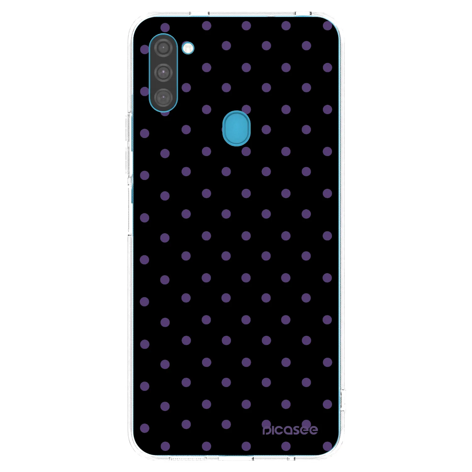 Picasee átlátszó szilikon tok az alábbi mobiltelefonokra Samsung Galaxy M11 - Flickers