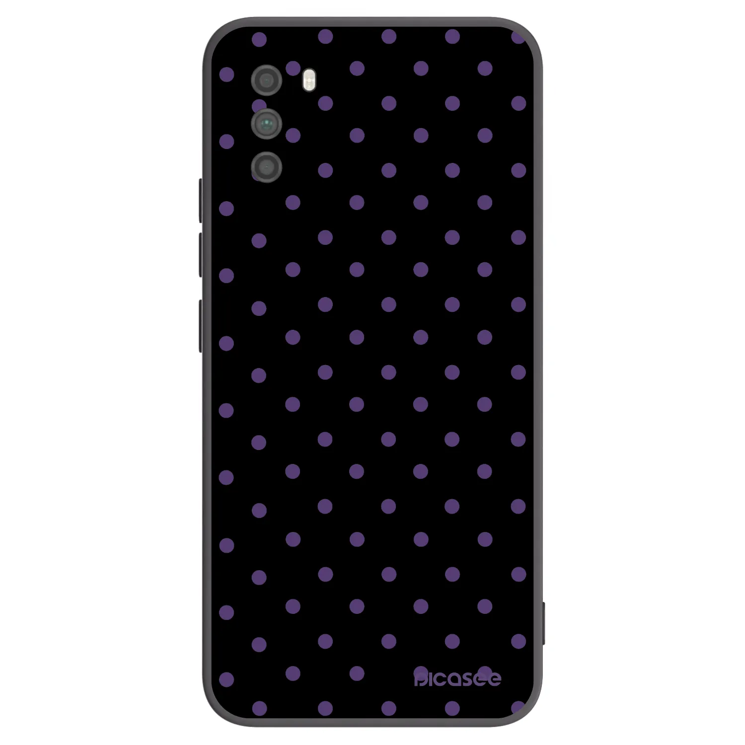 Picasee fekete szilikon tok az alábbi mobiltelefonokra Xiaomi Poco M3 - Flickers