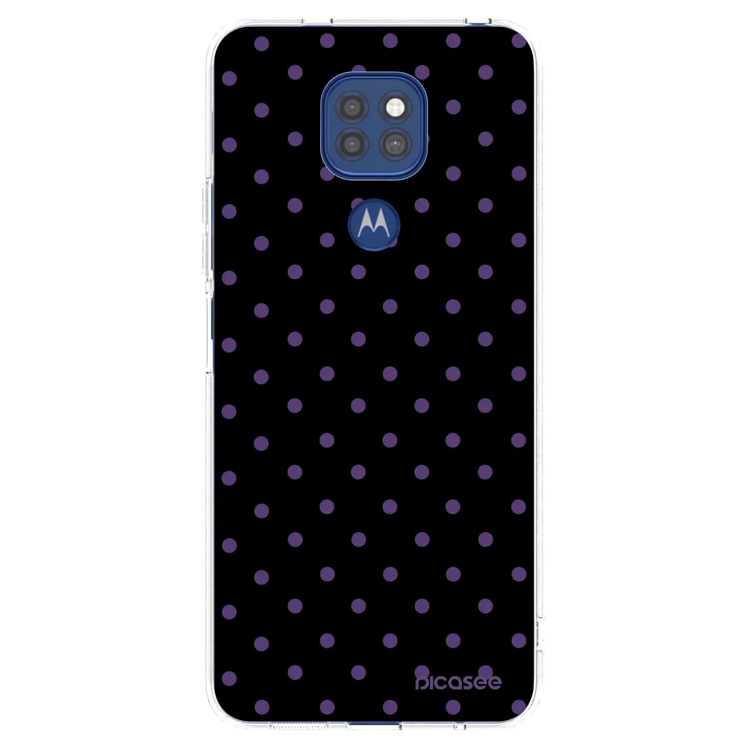 Picasee átlátszó szilikon tok az alábbi mobiltelefonokra Motorola Moto G9 Play - Flickers