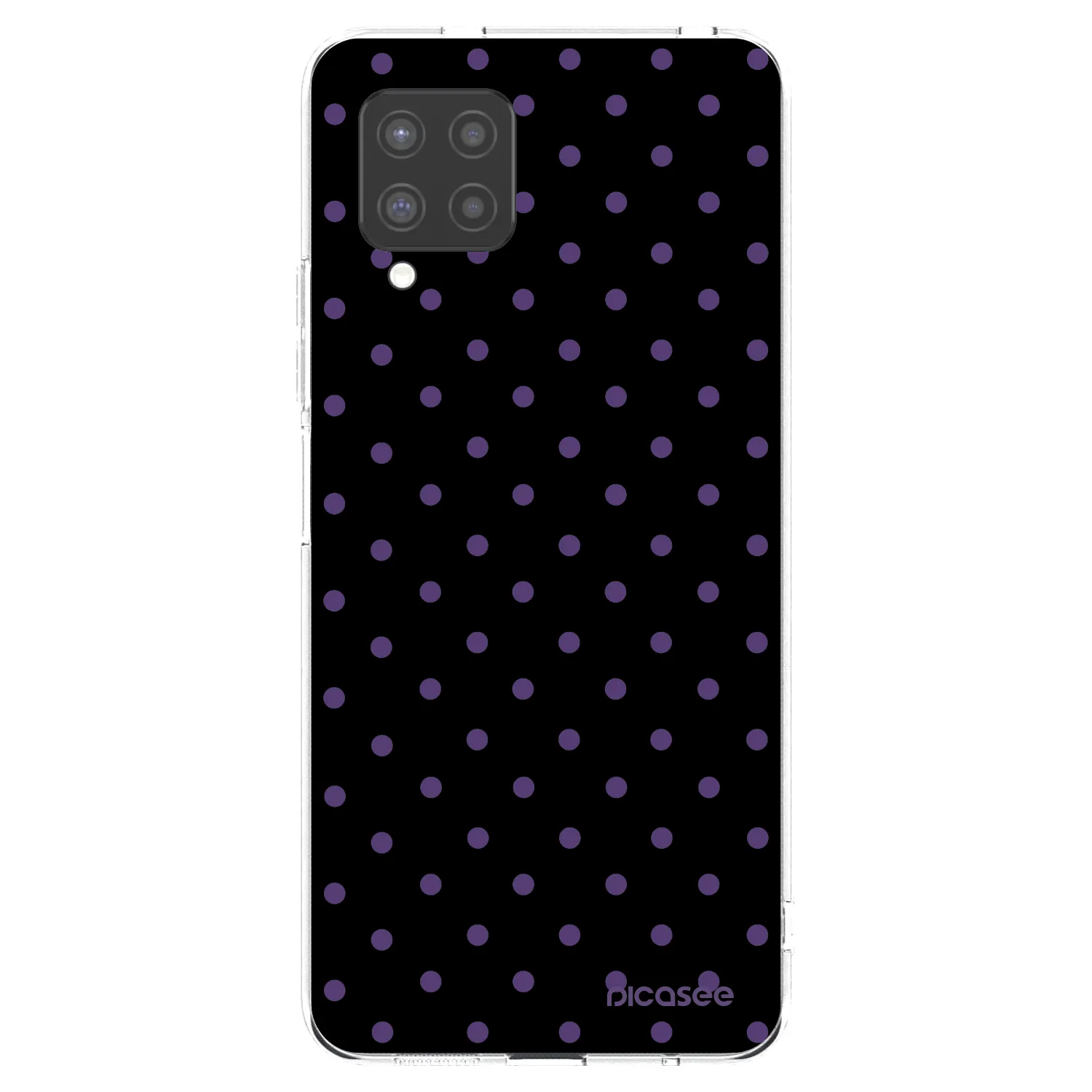 Picasee átlátszó szilikon tok az alábbi mobiltelefonokra Samsung Galaxy A42 A426B - Flickers