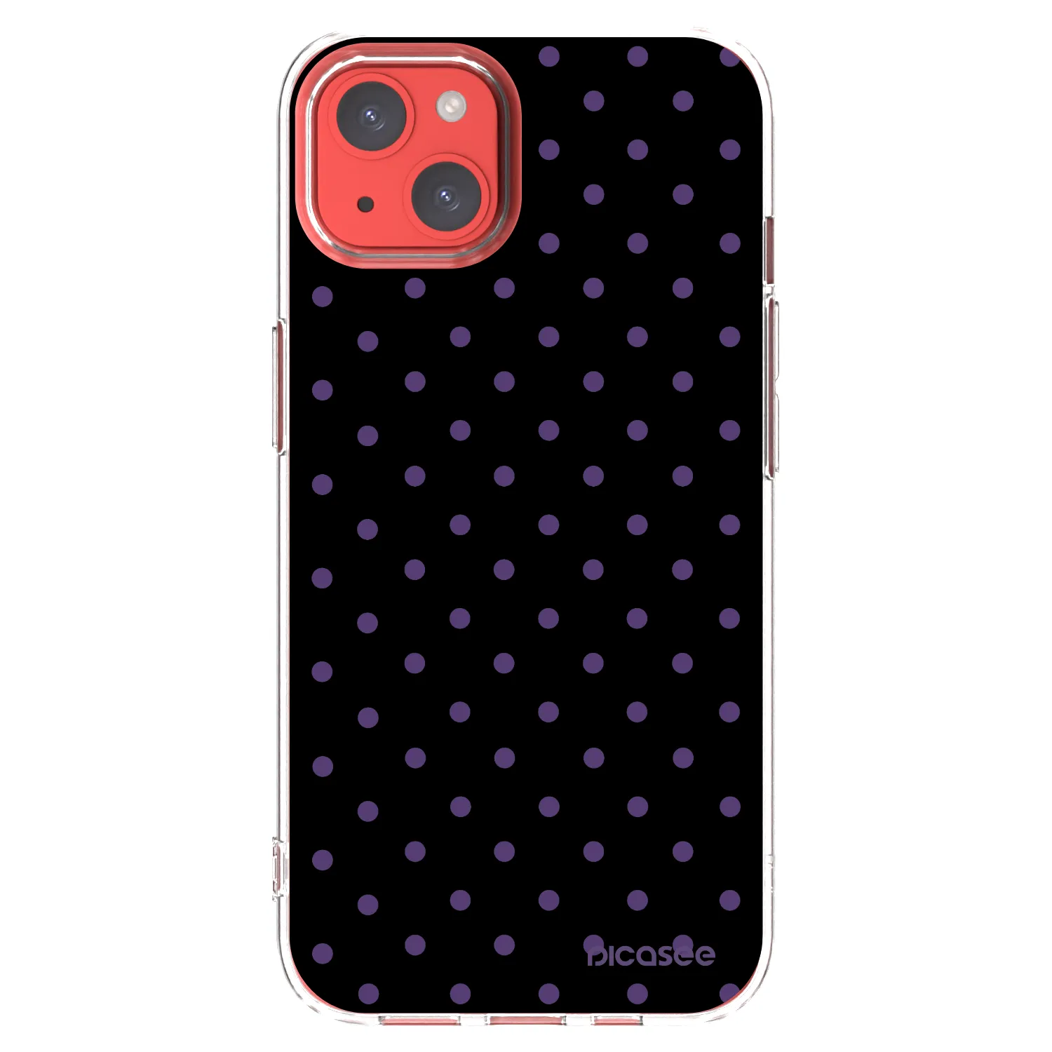 Picasee átlátszó szilikon tok az alábbi mobiltelefonokra Apple iPhone 13 - Flickers