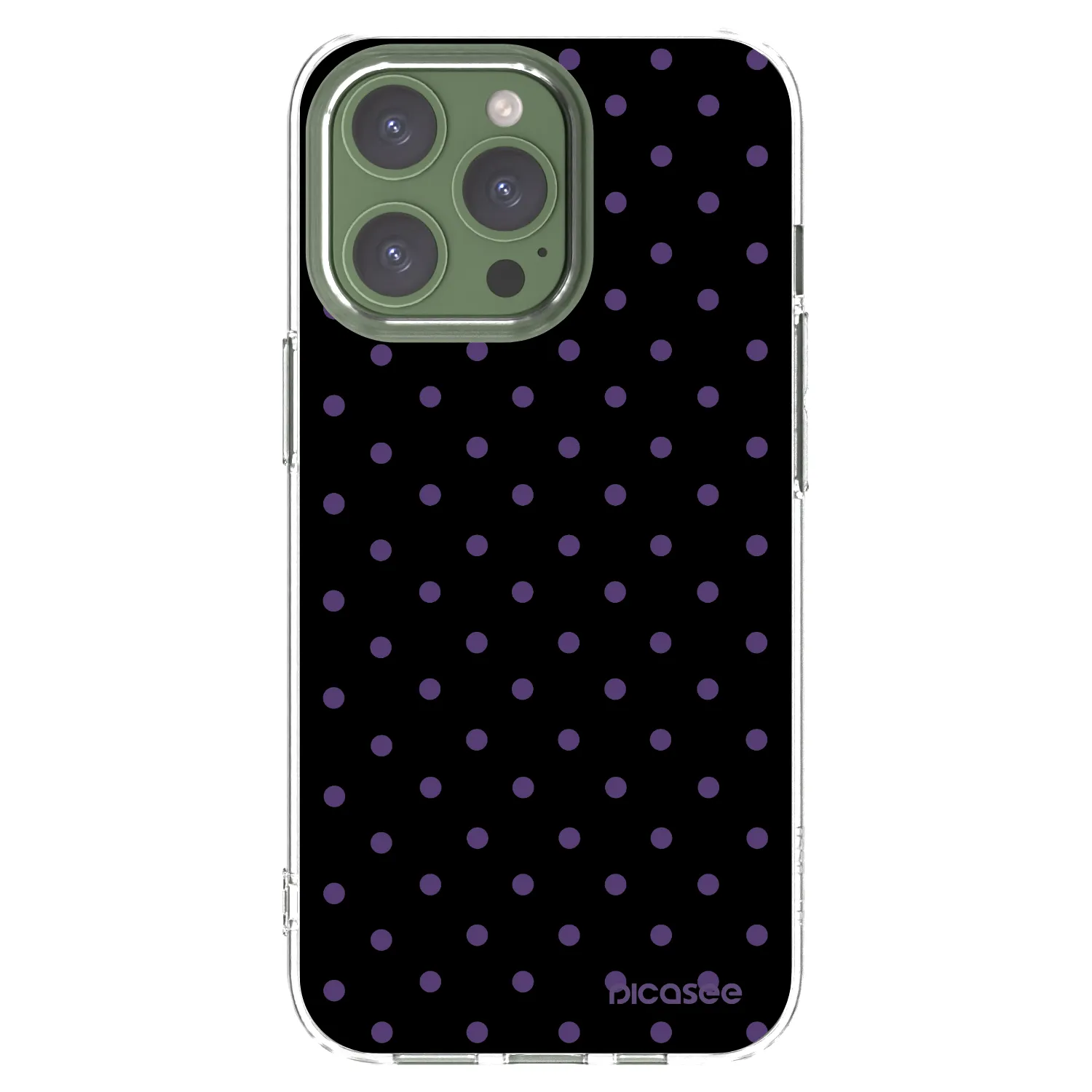 Picasee átlátszó szilikon tok az alábbi mobiltelefonokra Apple iPhone 13 Pro - Flickers