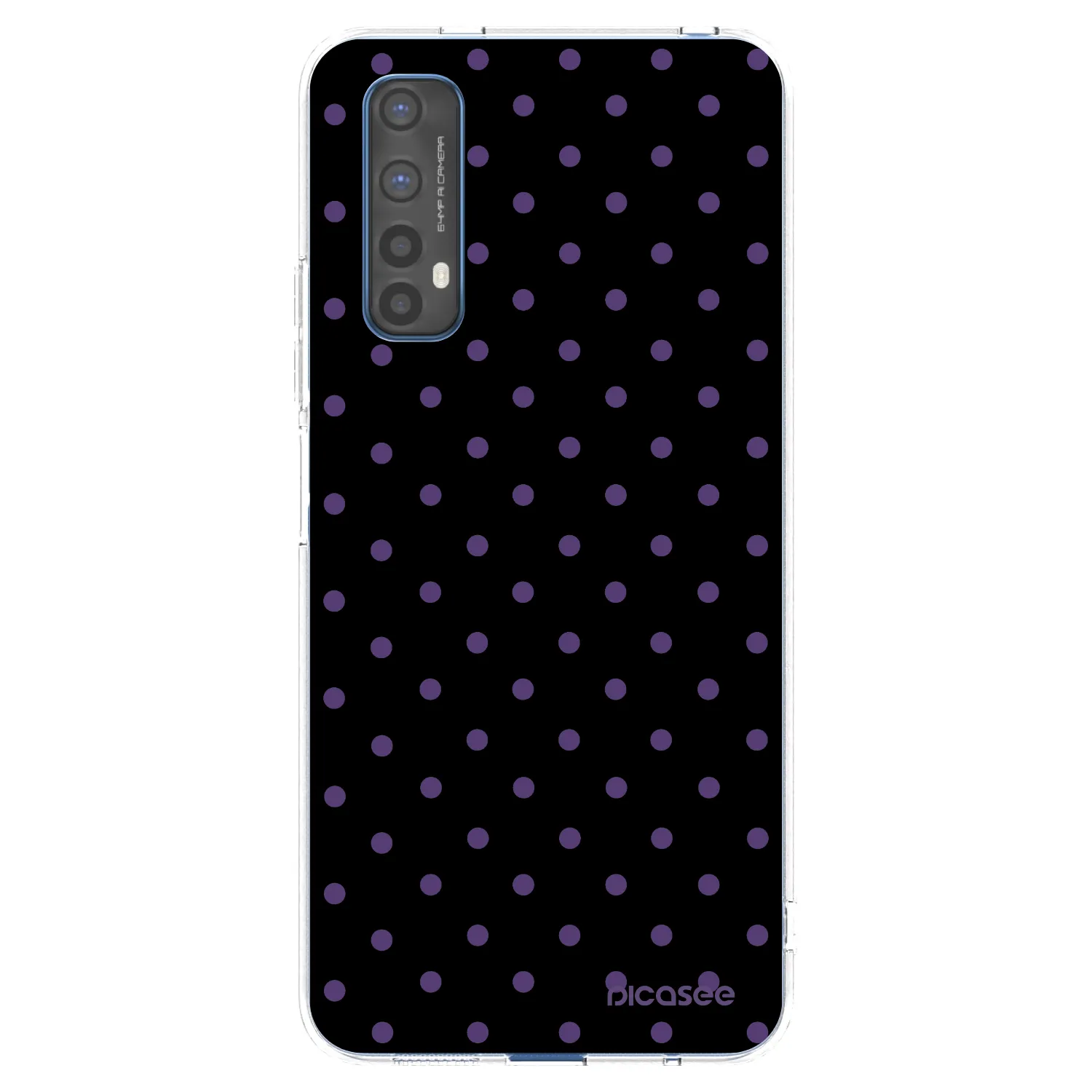 Picasee átlátszó szilikon tok az alábbi mobiltelefonokra Realme 7 - Flickers