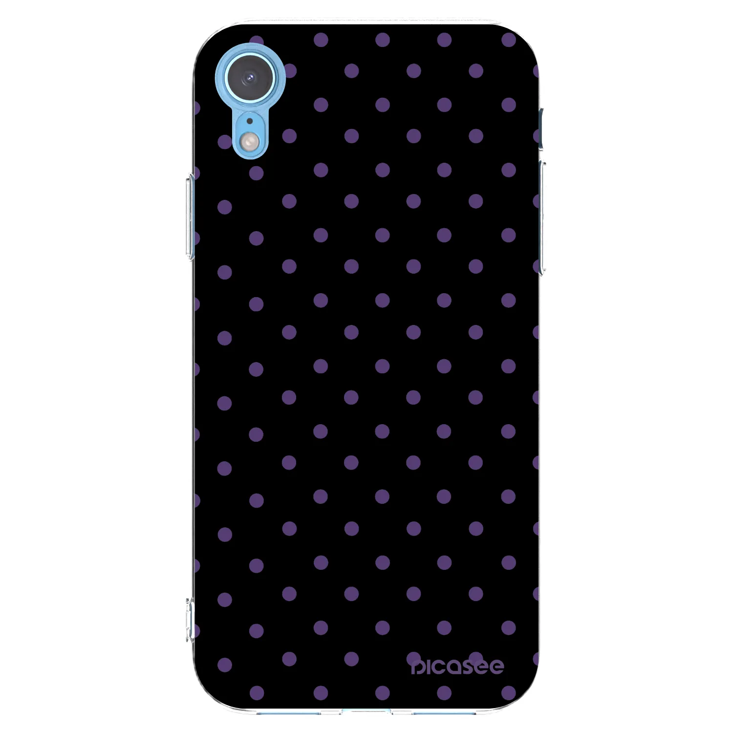 Picasee átlátszó szilikon tok az alábbi mobiltelefonokra Apple iPhone XR - Flickers