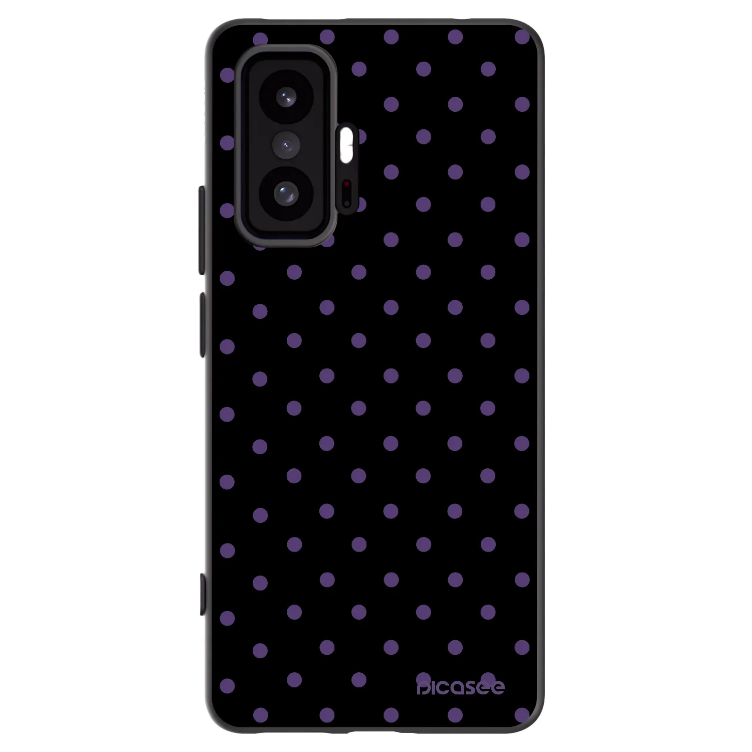 Picasee fekete szilikon tok az alábbi mobiltelefonokra Xiaomi 11T Pro - Flickers