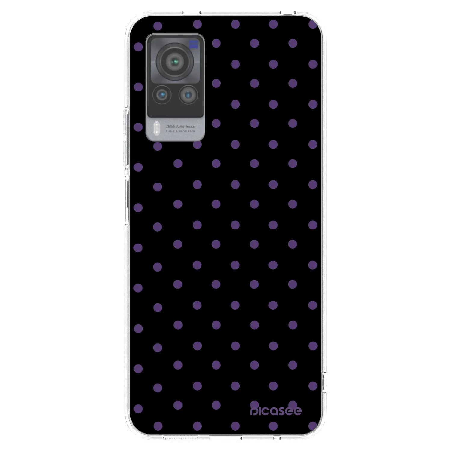Picasee átlátszó szilikon tok az alábbi mobiltelefonokra Vivo X60 Pro 5G - Flickers