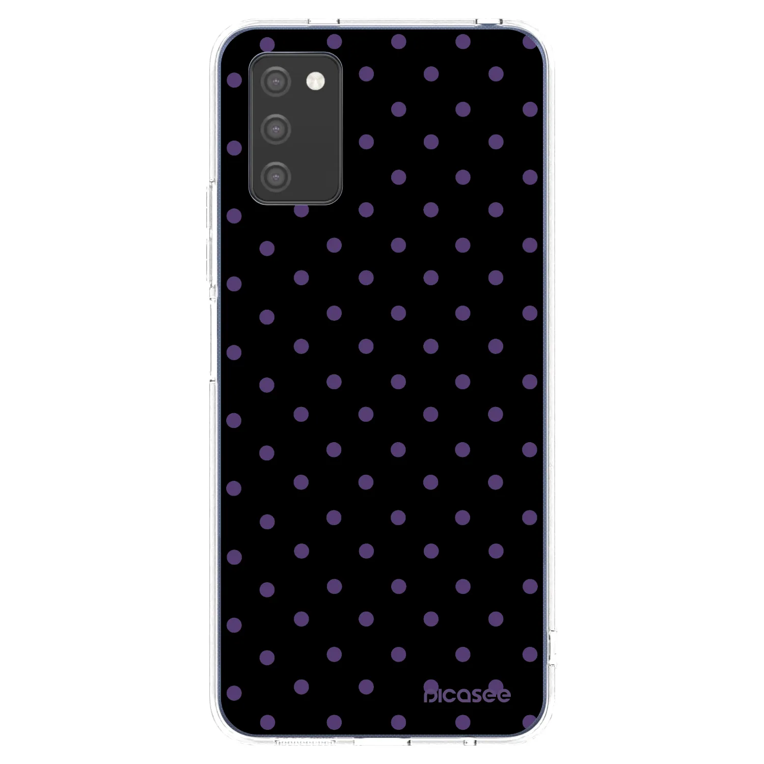 Picasee átlátszó szilikon tok az alábbi mobiltelefonokra Samsung Galaxy A03s A037G - Flickers