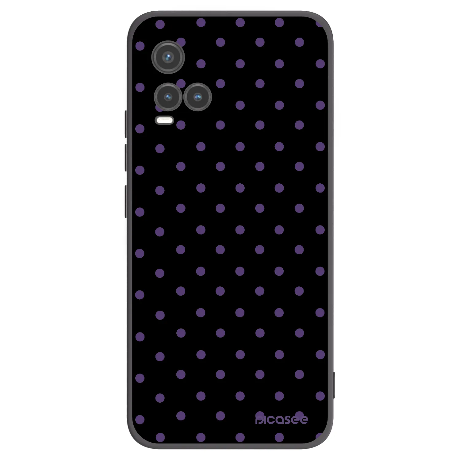 Picasee fekete szilikon tok az alábbi mobiltelefonokra Vivo Y33s - Flickers