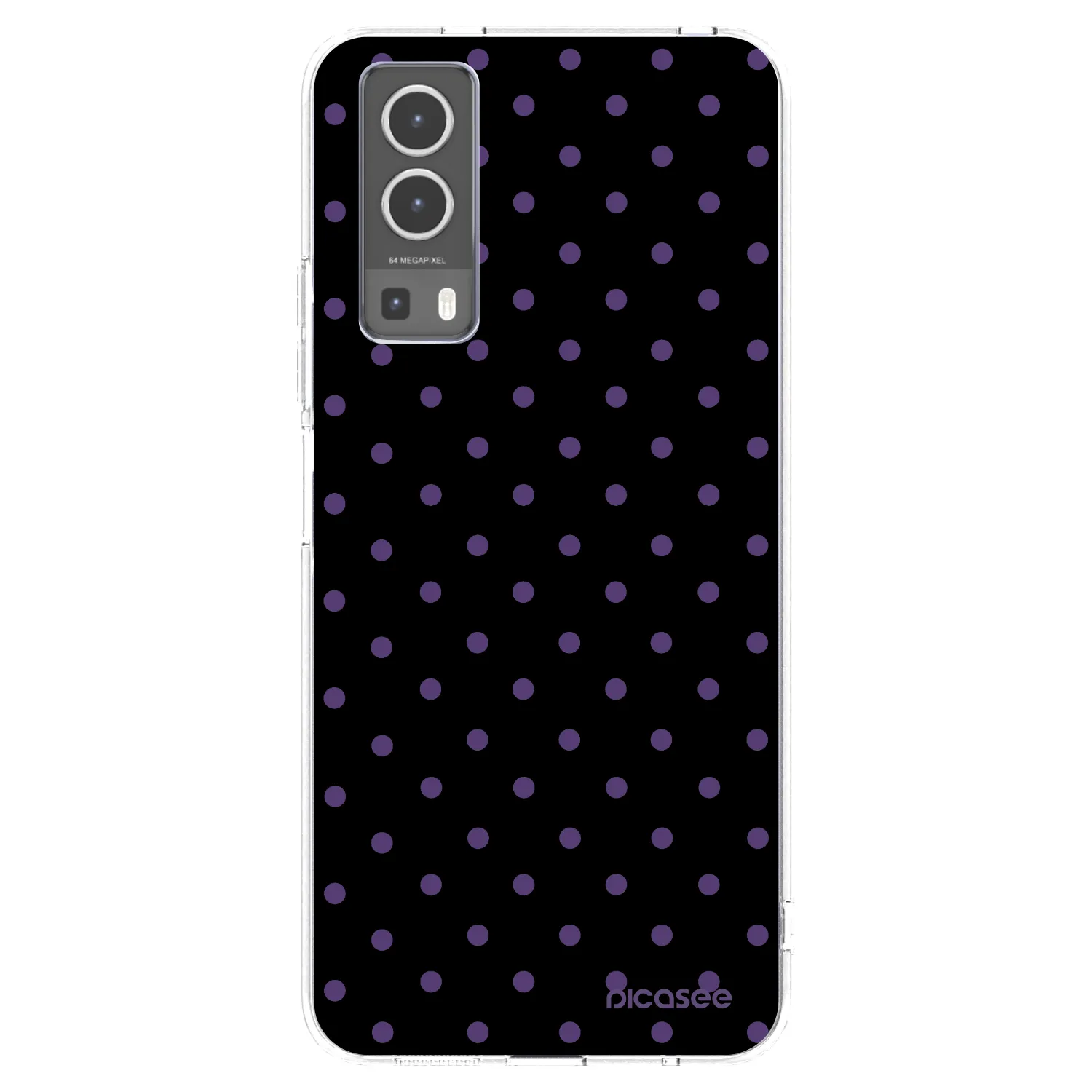 Picasee átlátszó szilikon tok az alábbi mobiltelefonokra Vivo Y72 5G - Flickers
