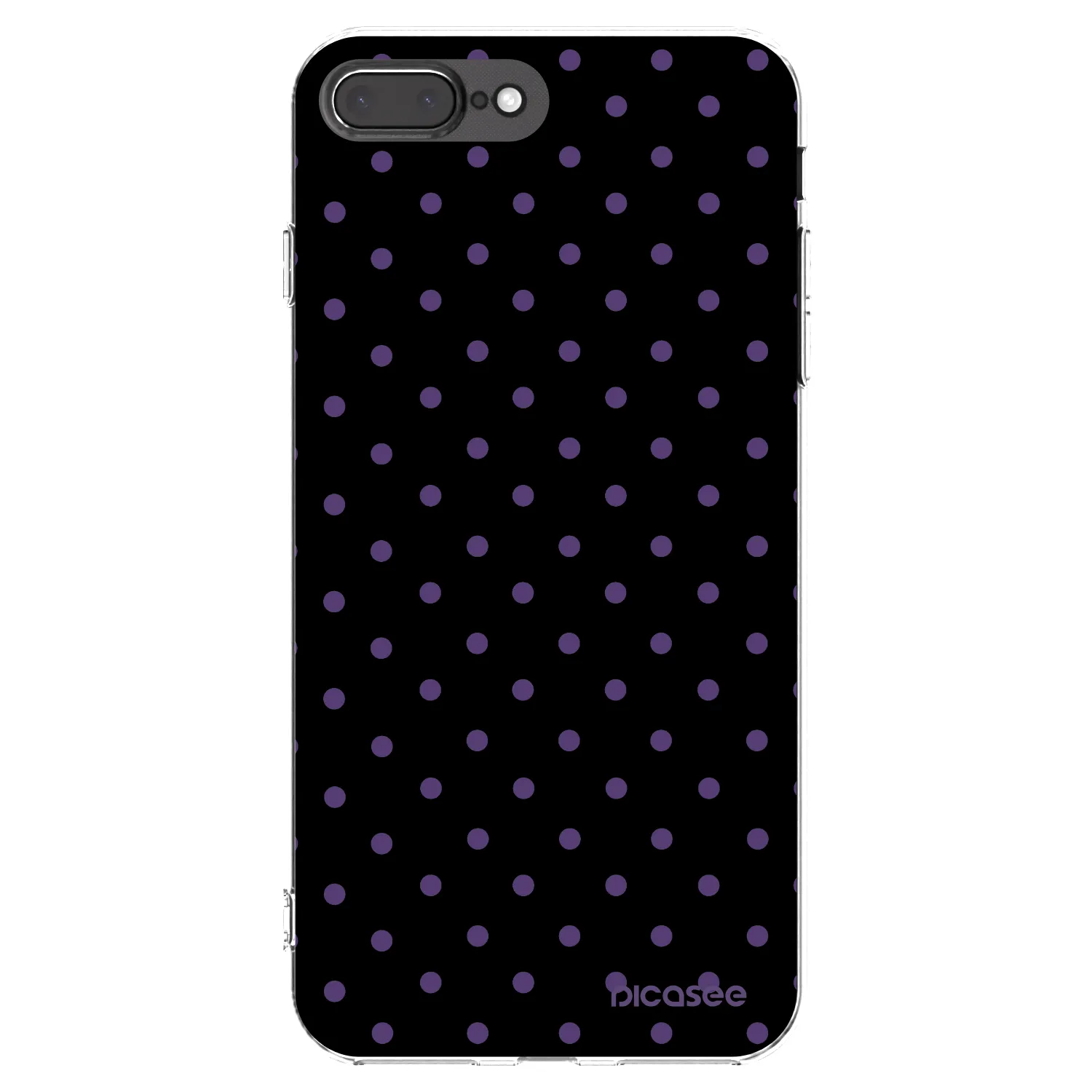 Picasee átlátszó szilikon tok az alábbi mobiltelefonokra Apple iPhone 7 Plus - Flickers