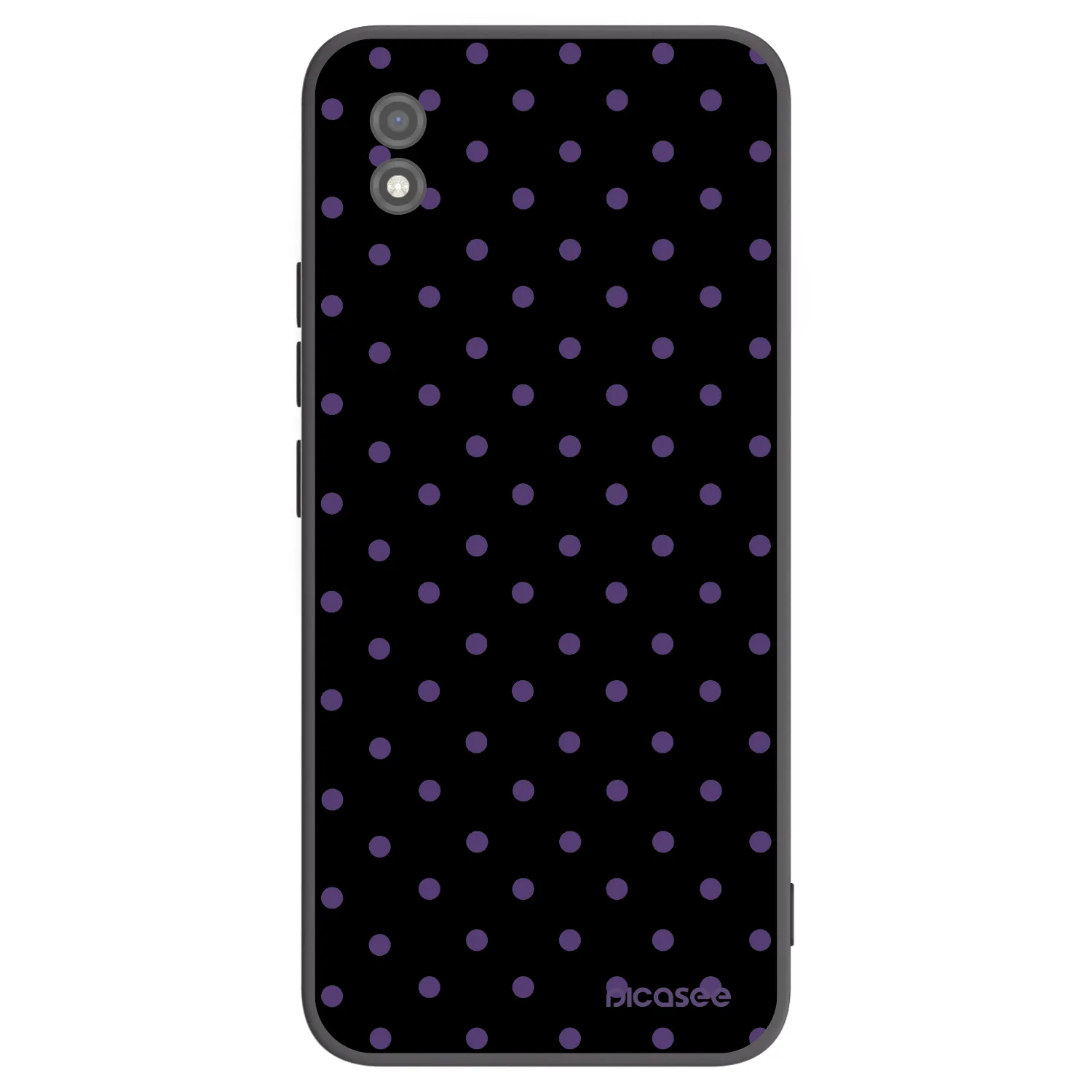 Picasee fekete szilikon tok az alábbi mobiltelefonokra Realme C11 (2021) - Flickers