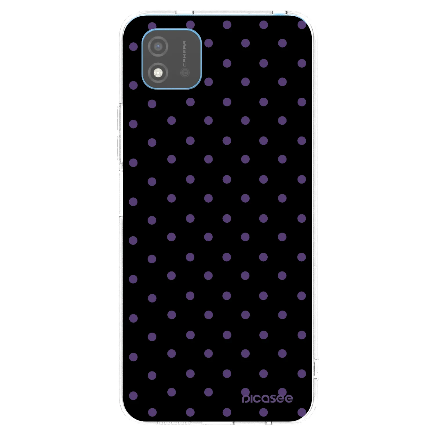 Picasee átlátszó szilikon tok az alábbi mobiltelefonokra Realme C11 (2021) - Flickers