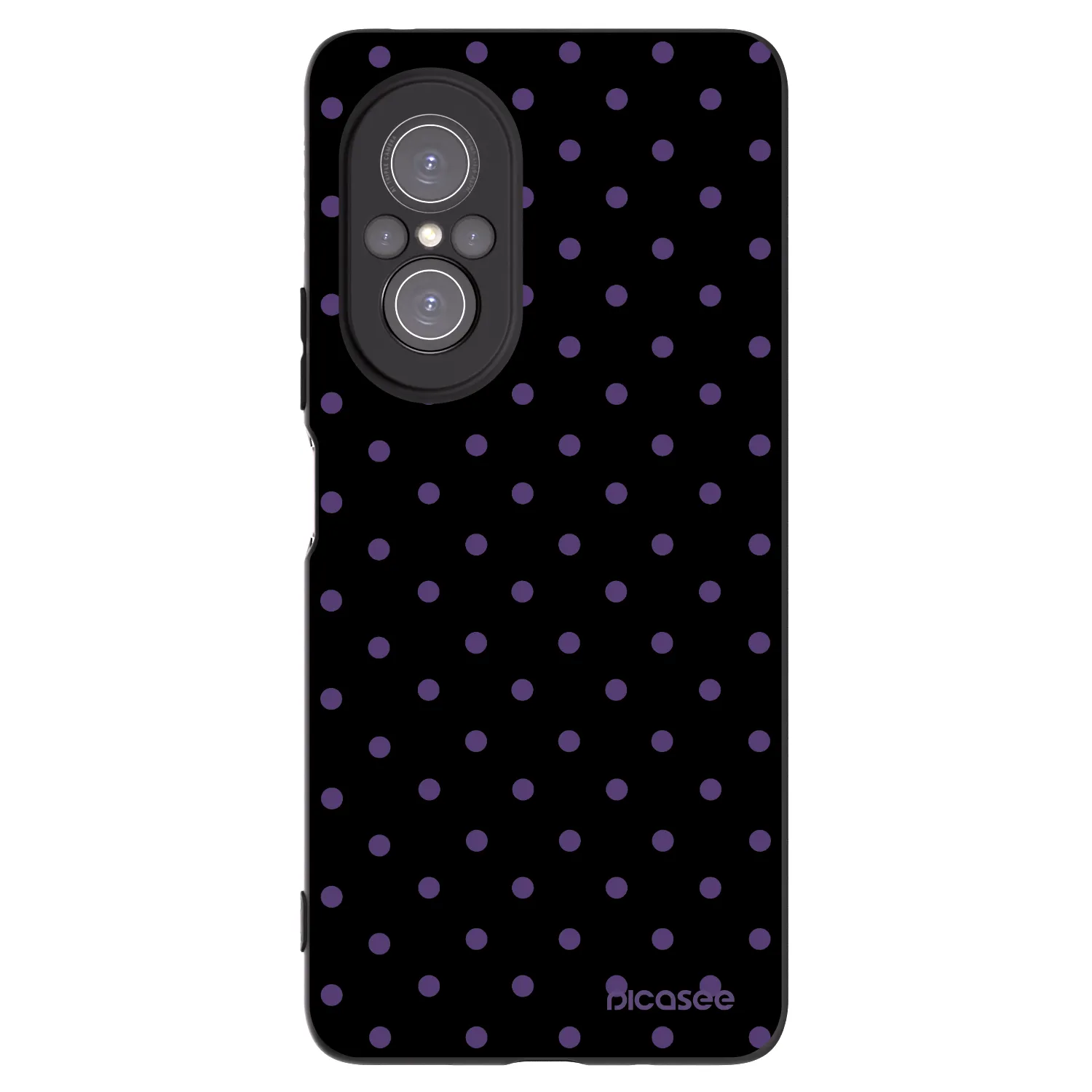 Picasee fekete szilikon tok az alábbi mobiltelefonokra Huawei Nova 9 SE - Flickers