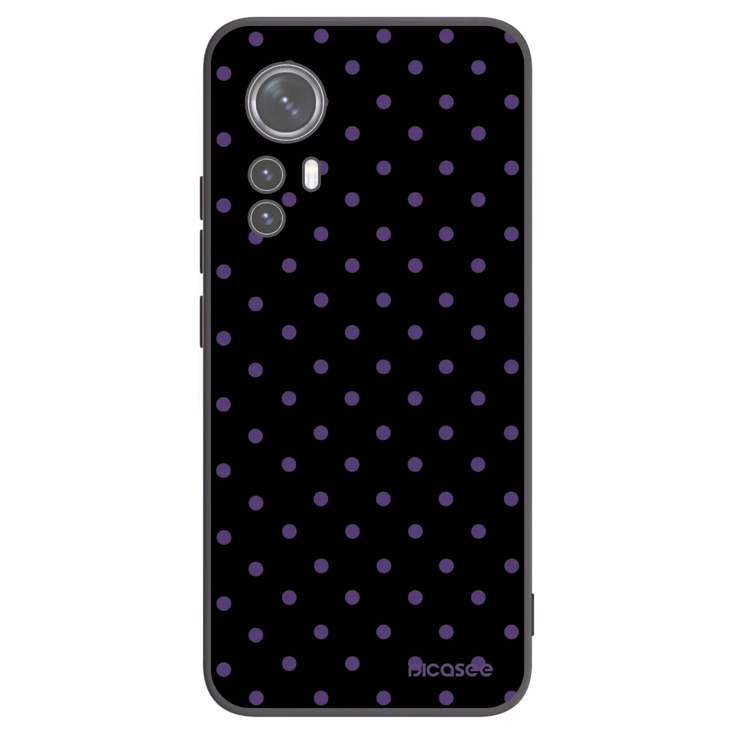 Picasee fekete szilikon tok az alábbi mobiltelefonokra Xiaomi 12 - Flickers