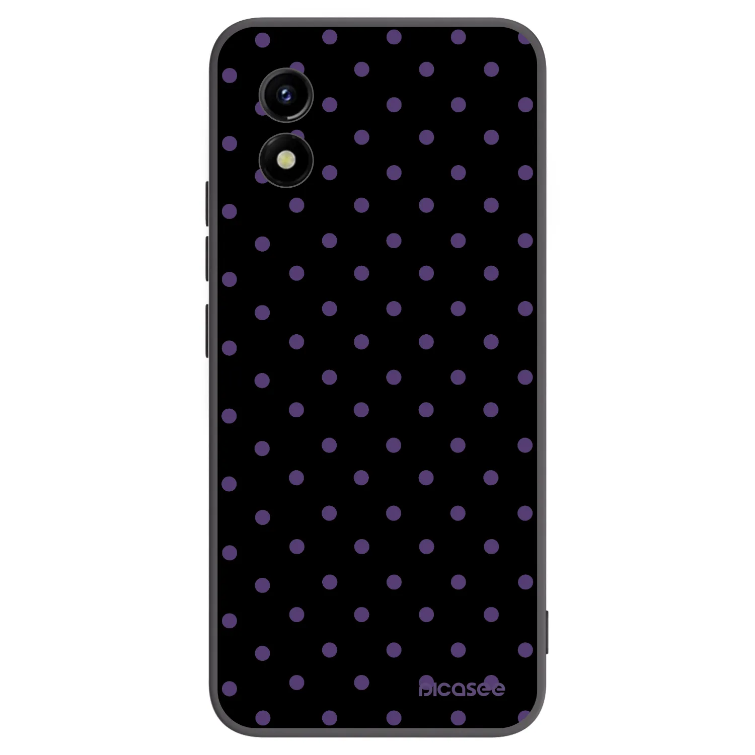 Picasee fekete szilikon tok az alábbi mobiltelefonokra Vivo Y01 - Flickers