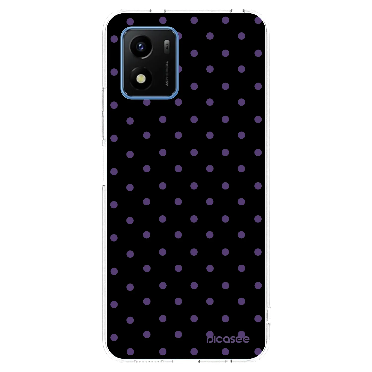 Picasee átlátszó szilikon tok az alábbi mobiltelefonokra Vivo Y01 - Flickers