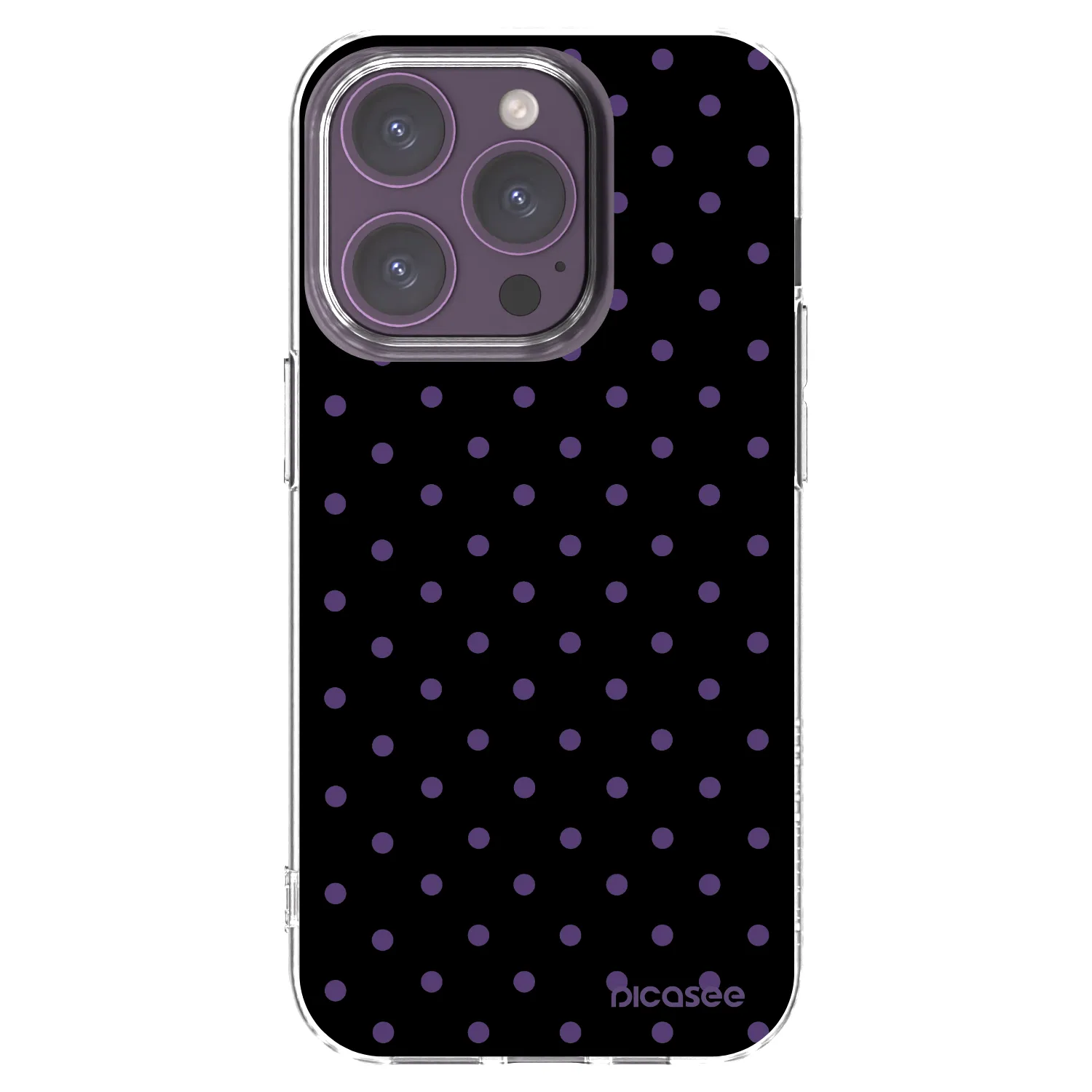 Picasee átlátszó szilikon tok az alábbi mobiltelefonokra Apple iPhone 14 Pro - Flickers