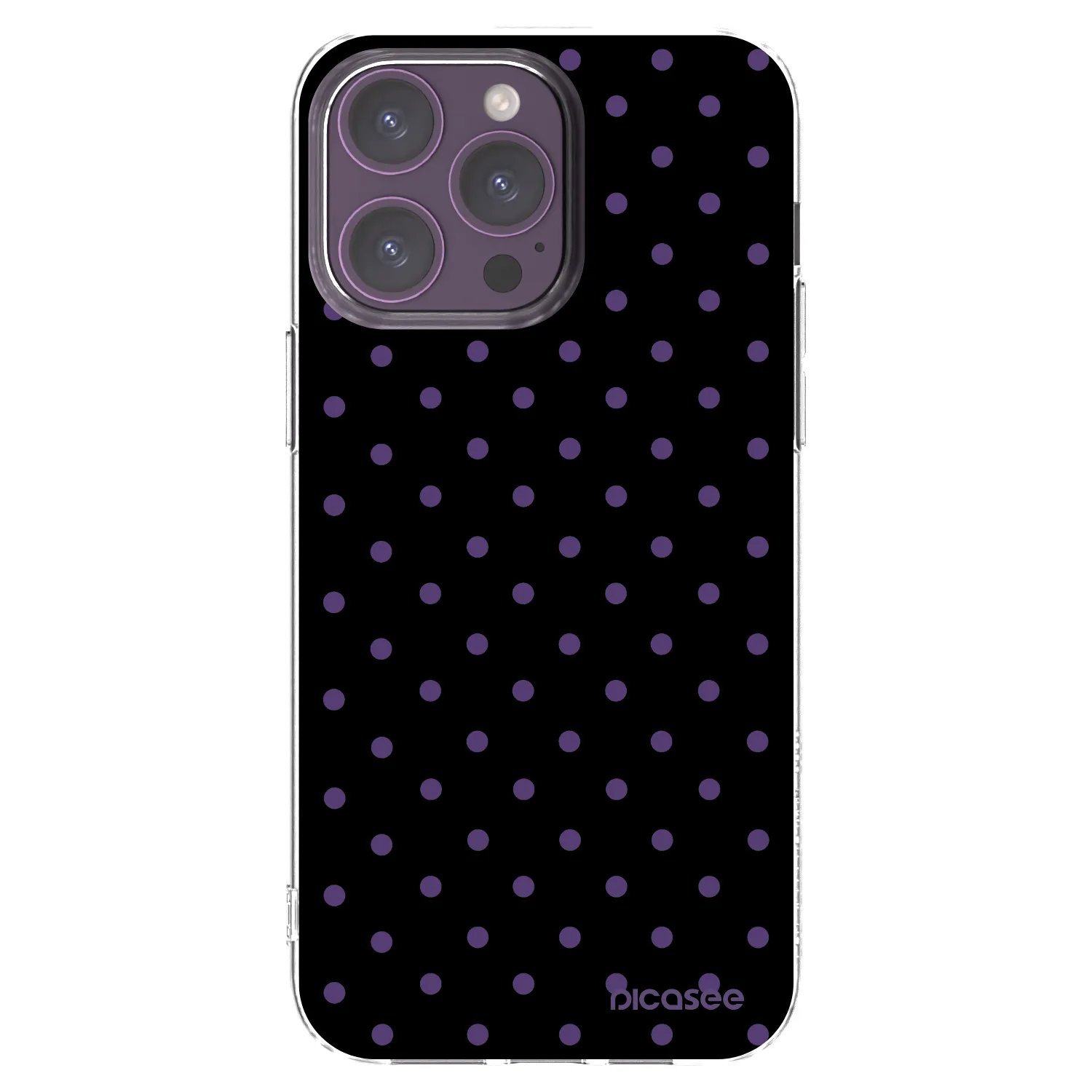 Picasee átlátszó szilikon tok az alábbi mobiltelefonokra Apple iPhone 14 Pro Max - Flickers