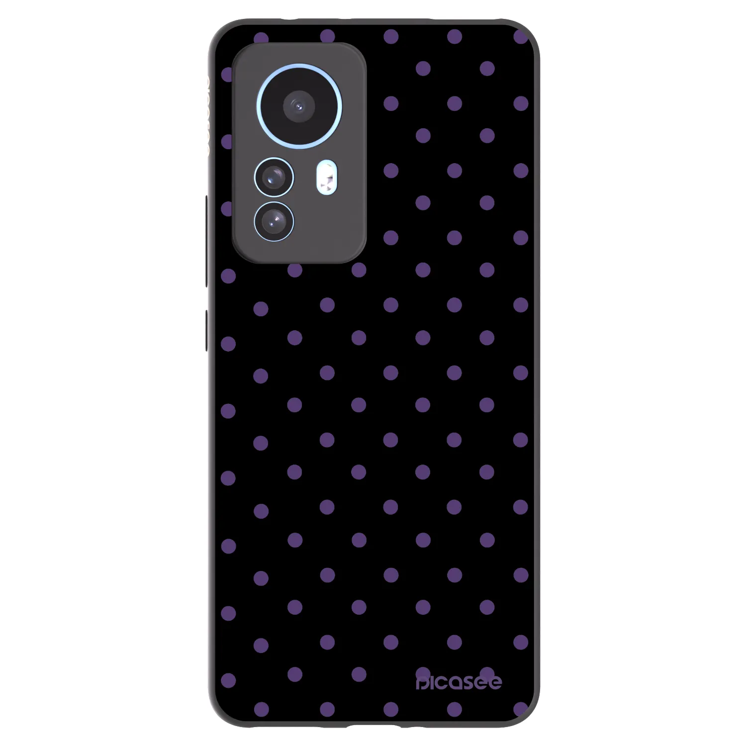 Picasee fekete szilikon tok az alábbi mobiltelefonokra Xiaomi 12T Pro - Flickers